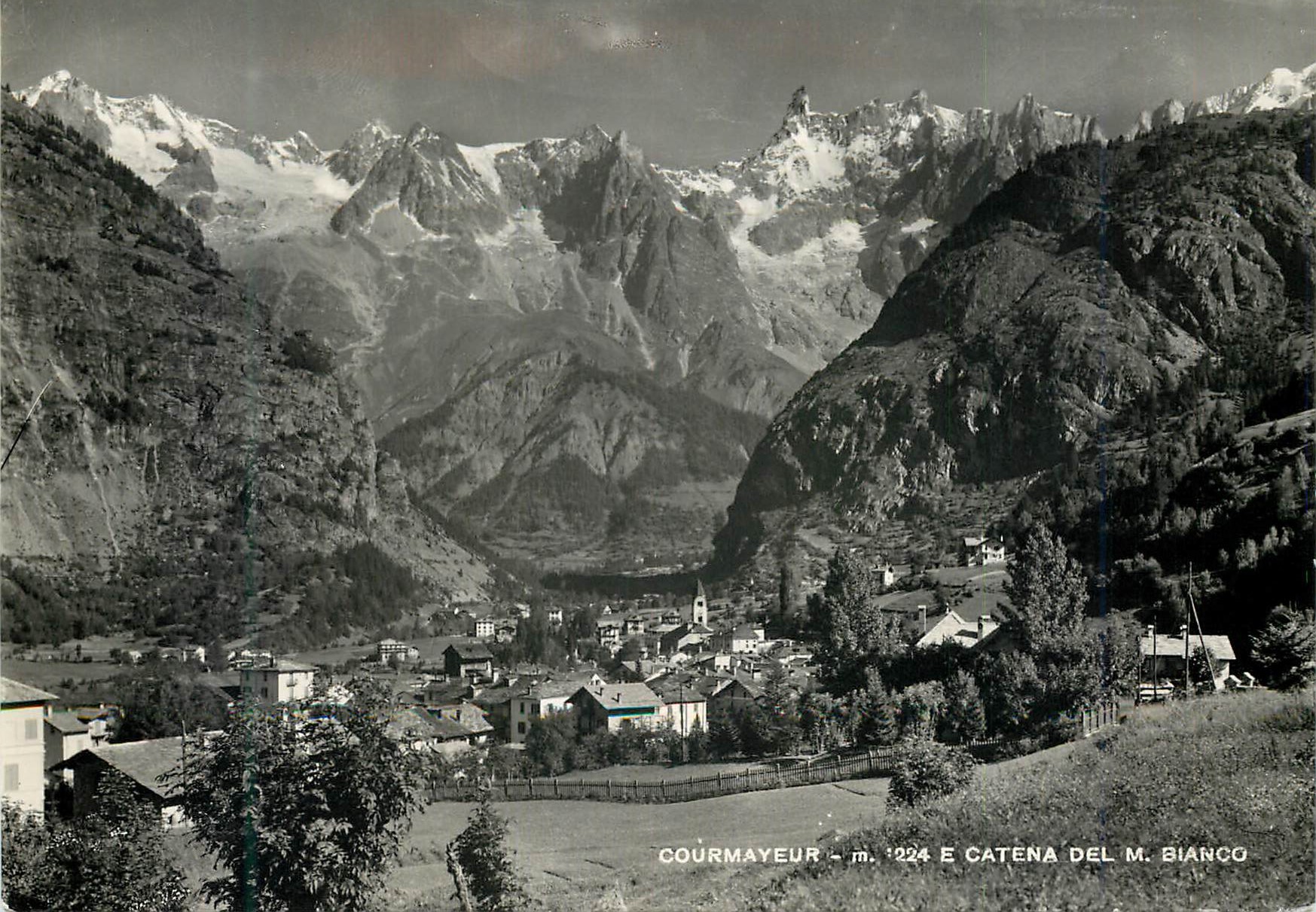 CPM Courmayeur Aoste Catena del M. Bianco