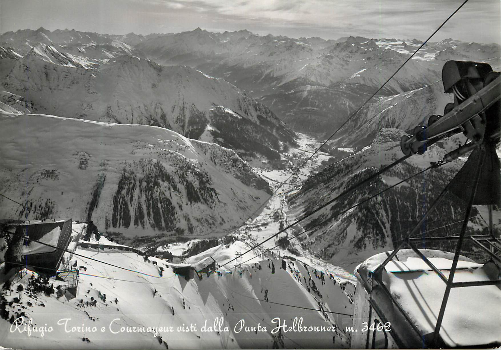 CPM Courmayeur Aoste Rifugio Torino Punta Helbrenner