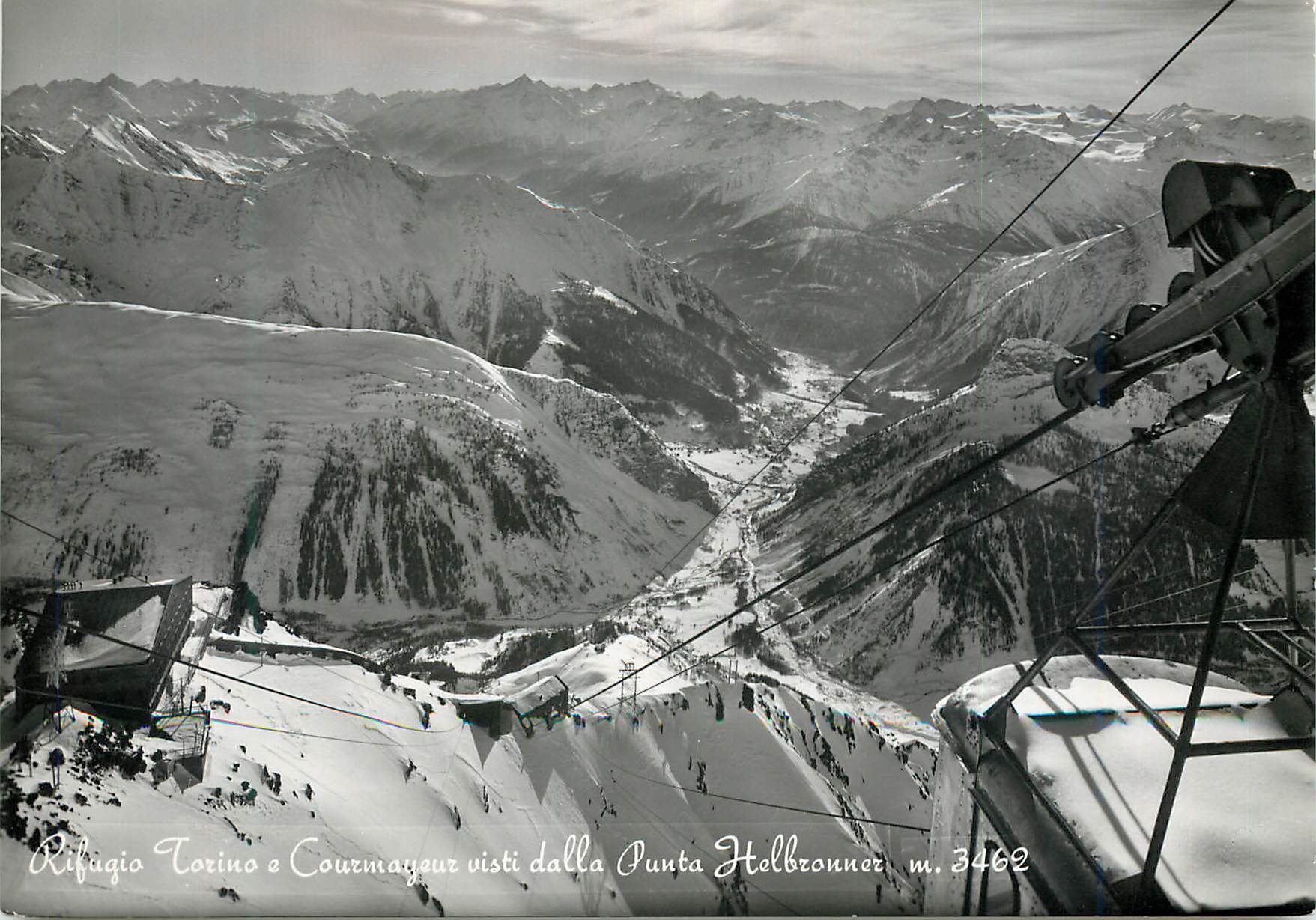 CPM Courmayeur Aoste Rifugio Torino Punta Helbrenner