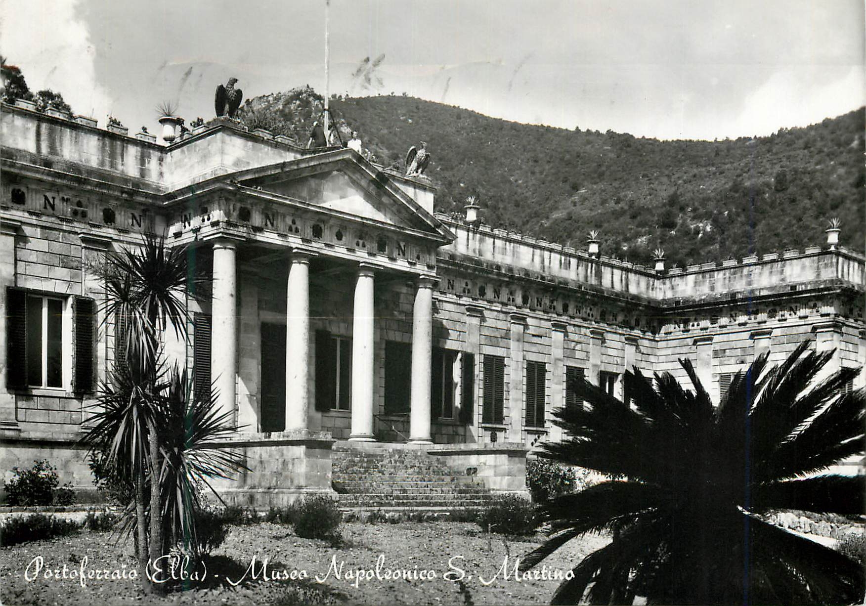 CPM Isola Elba Portoferraio Museo Napoleonico S. Martino