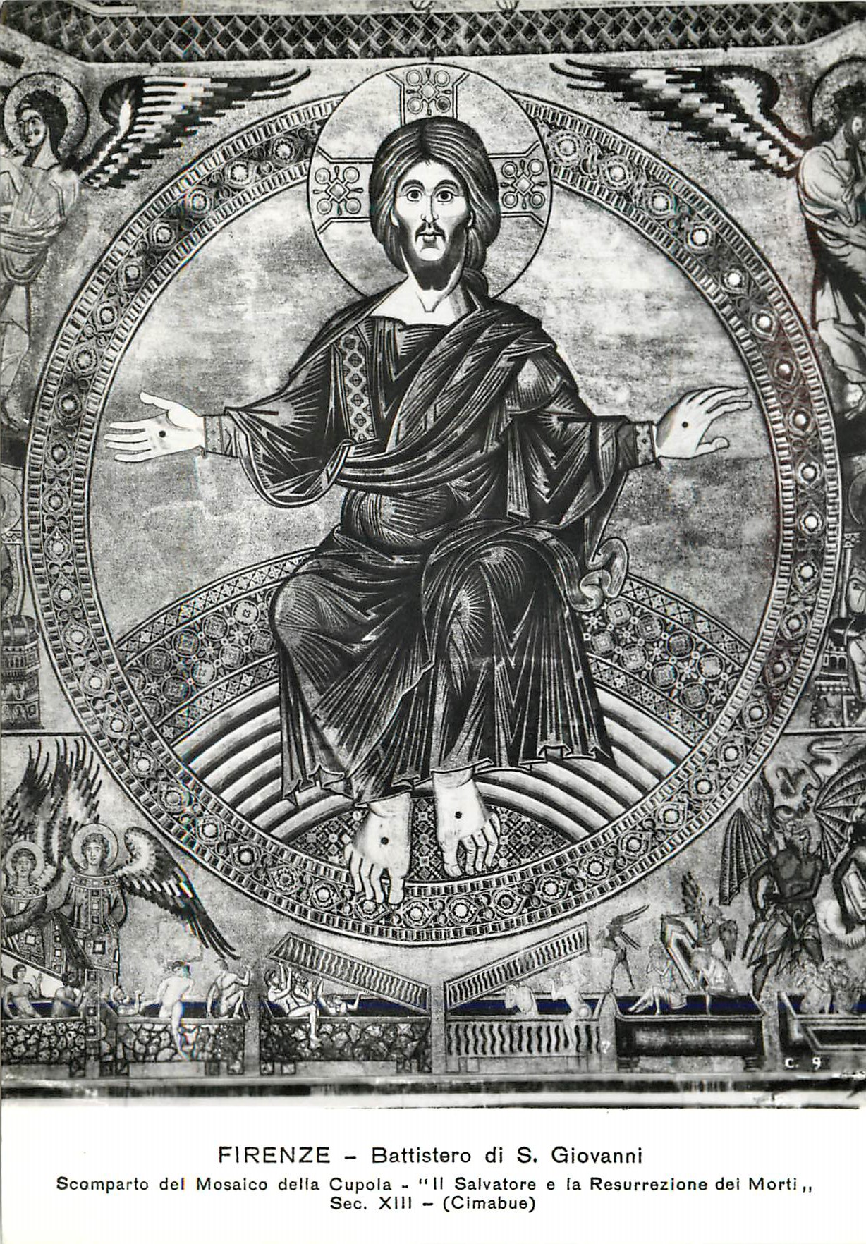 CPM Firenze Battistero di S. Giovanni Mosaico della Cupola