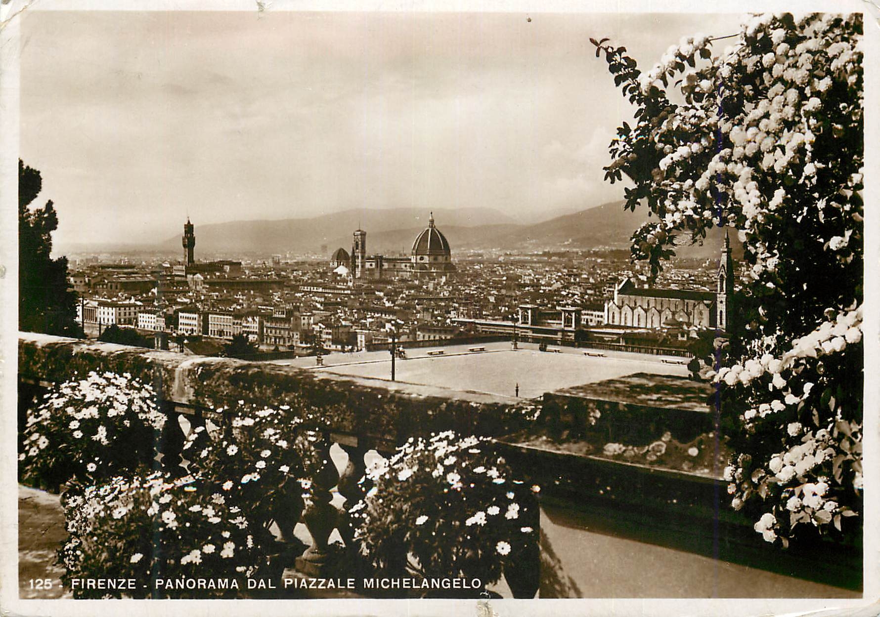 CPM Firenze Panorama dal Piazzale Michelangelo