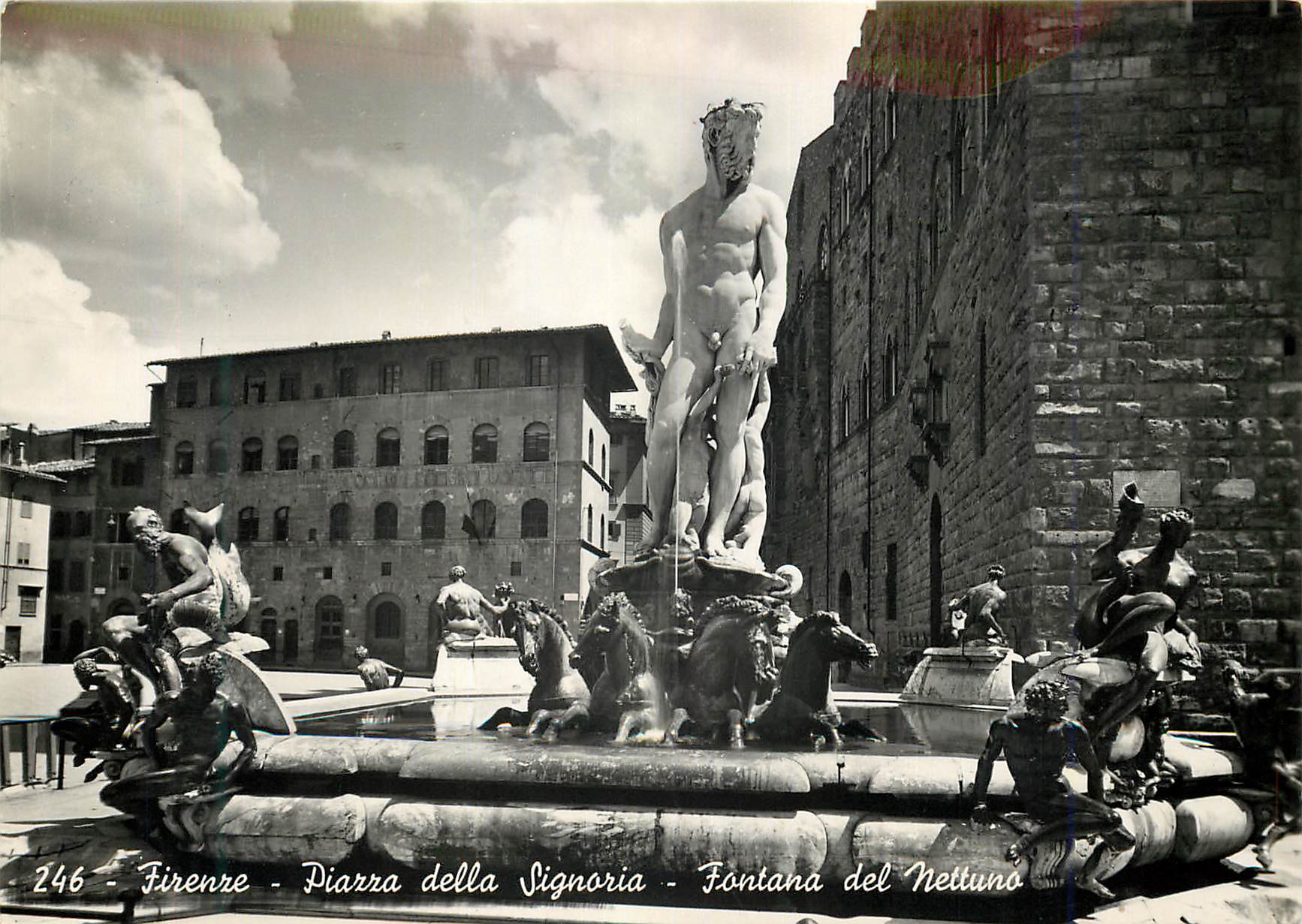CPM Firenze Piazza della Signoria-Fontana del Nettuno