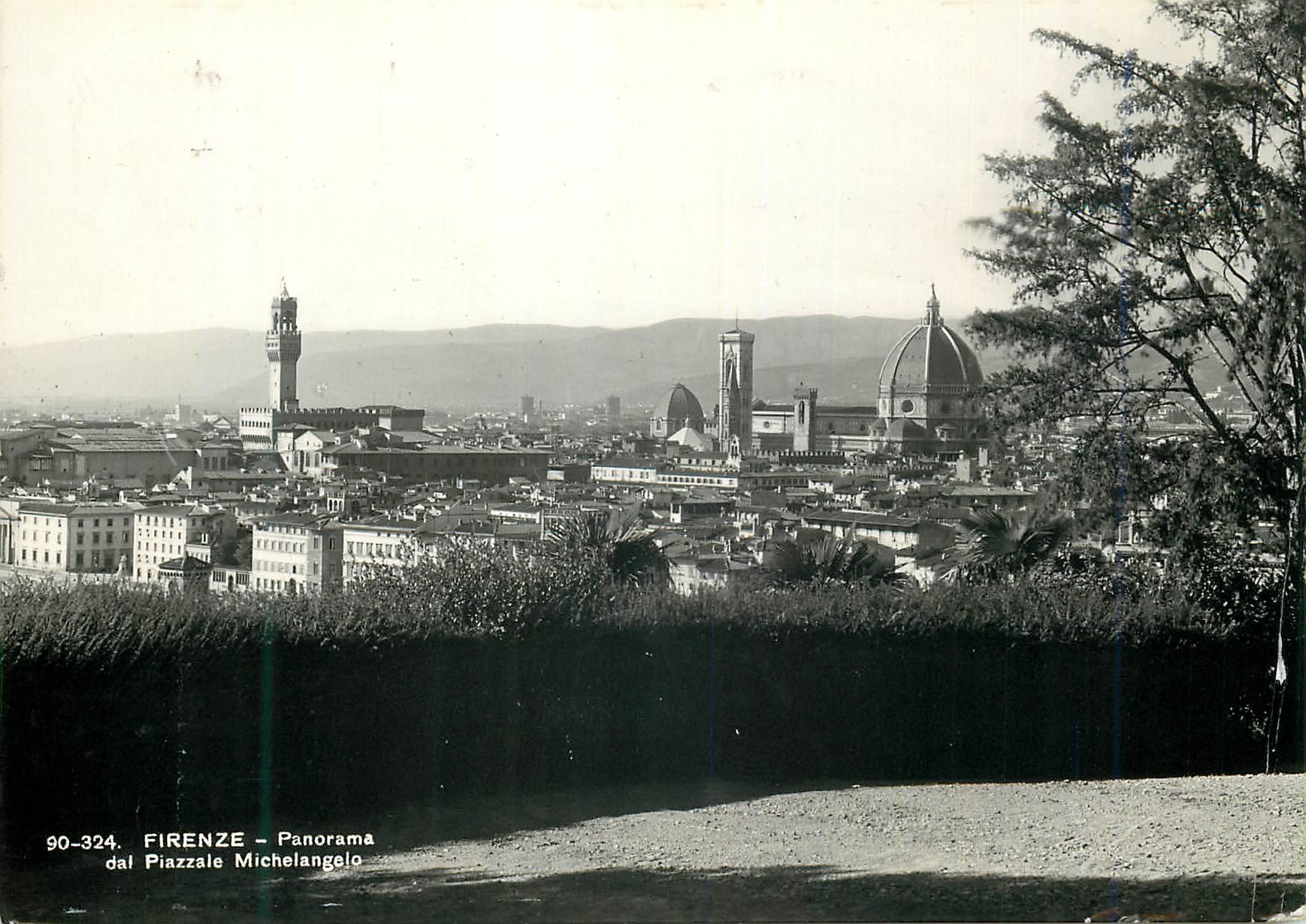 CPM Firenze Panorama dal Piazzale Michelangelo