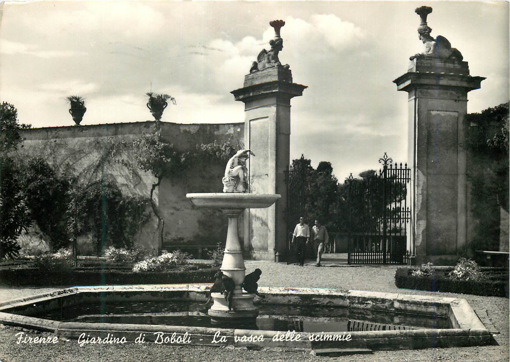 CPM Firenze Giardino di Boboli Vasca dell scimmie
