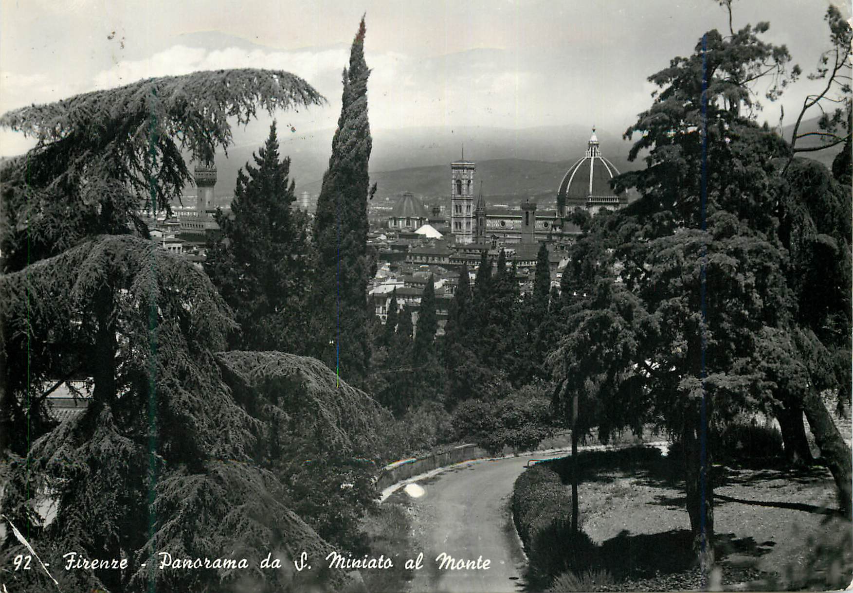 CPM Firenze Panorama da S. Miniato al Monte