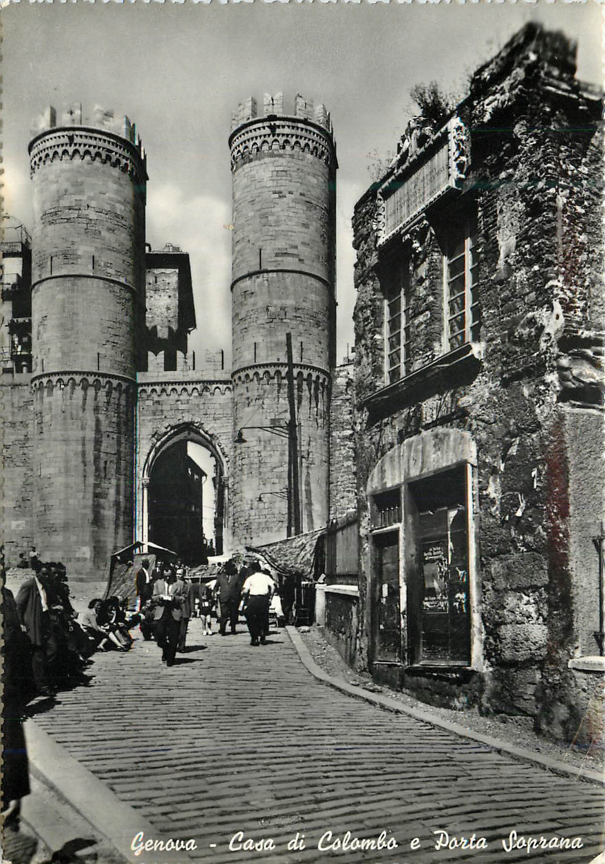 CPM Genova Casa di Colombo e Porta Soprana