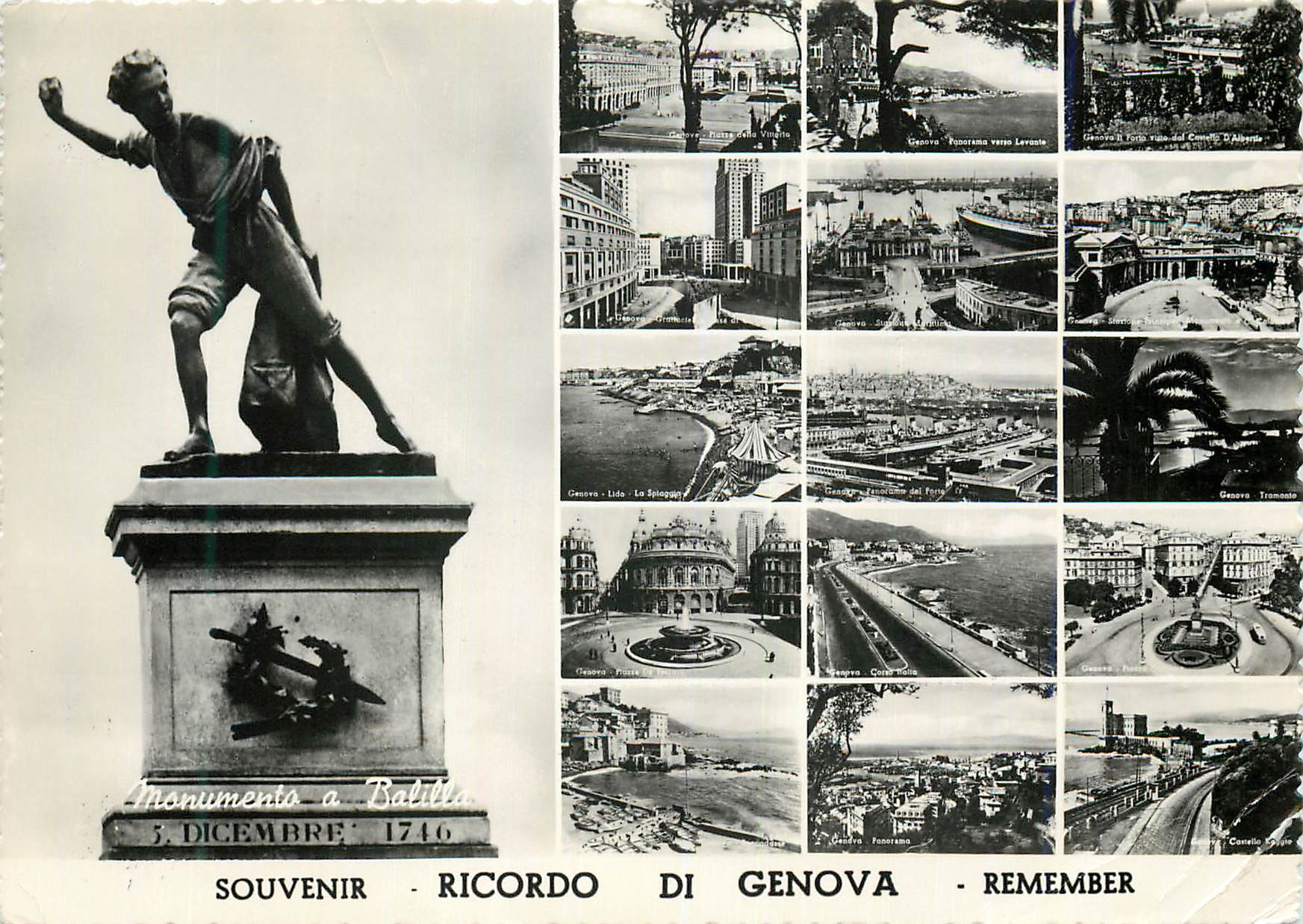 CPM Genova Monumento a Balilla
