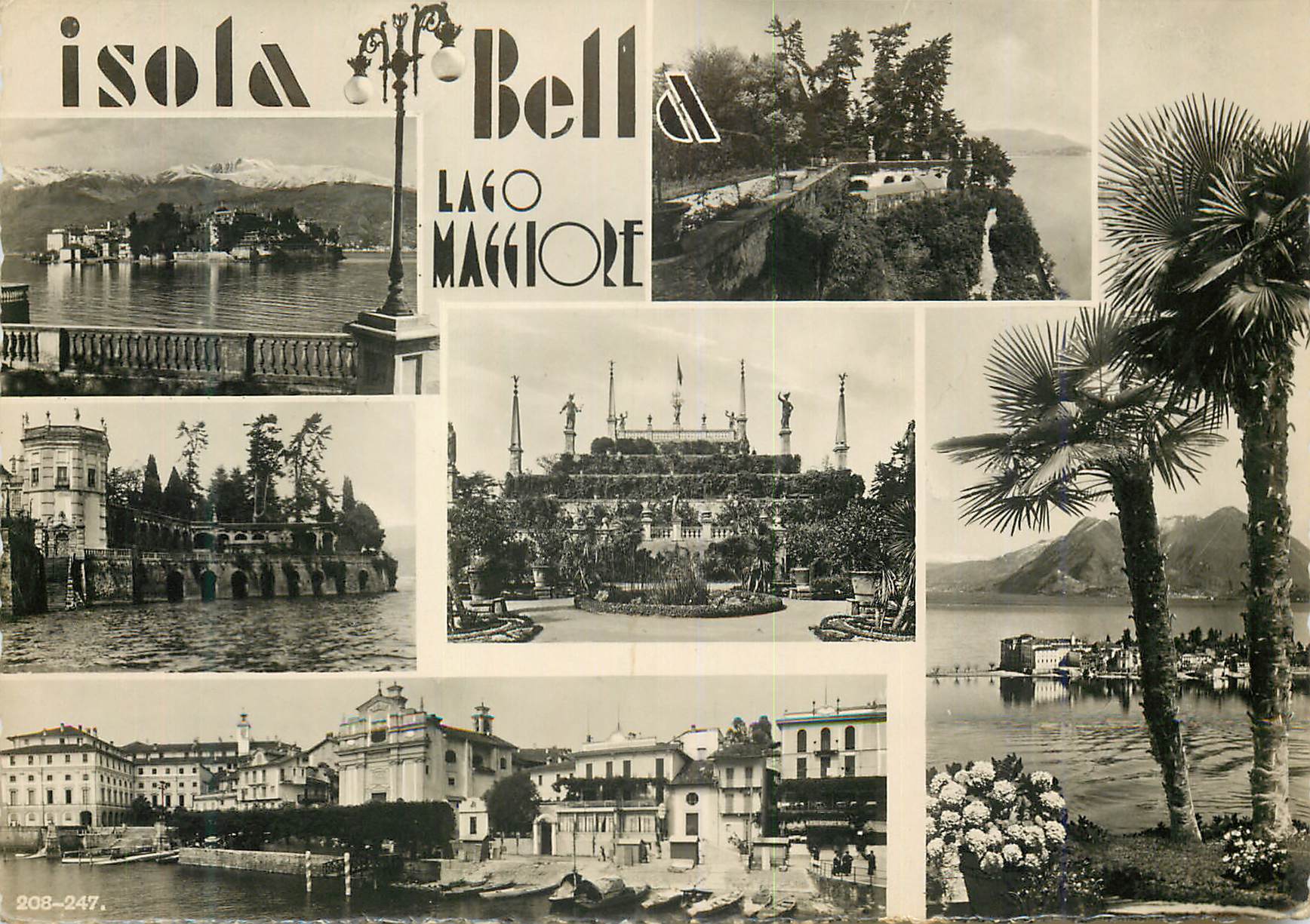 CPM Lago Maggiore Isola Bella Panorama