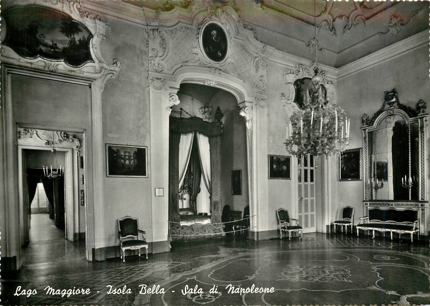CPM Lago Maggiore Isola Bella Sala di Napoleone