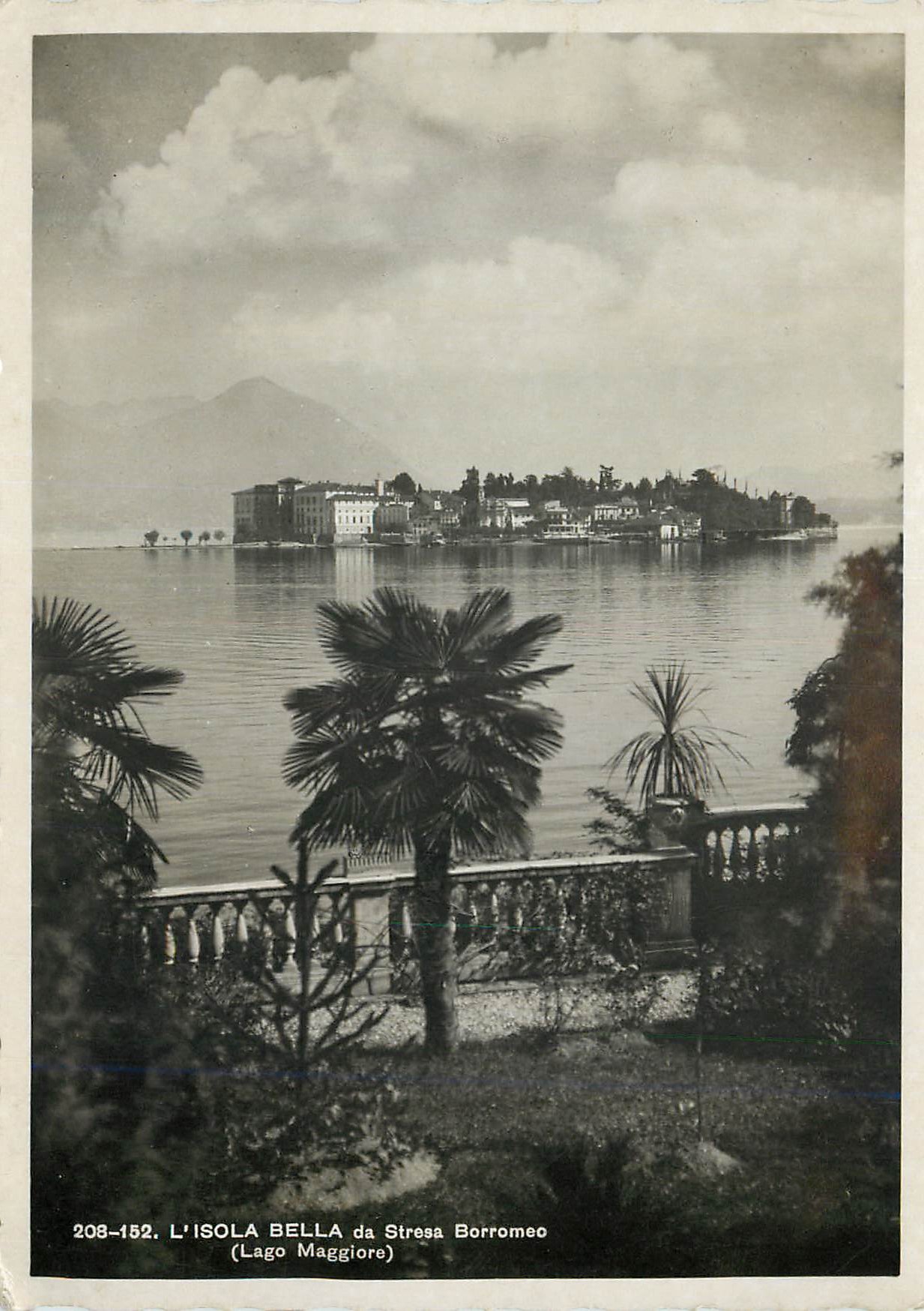 CPM Lago Maggiore Isola Bella da Stresa Borromeo