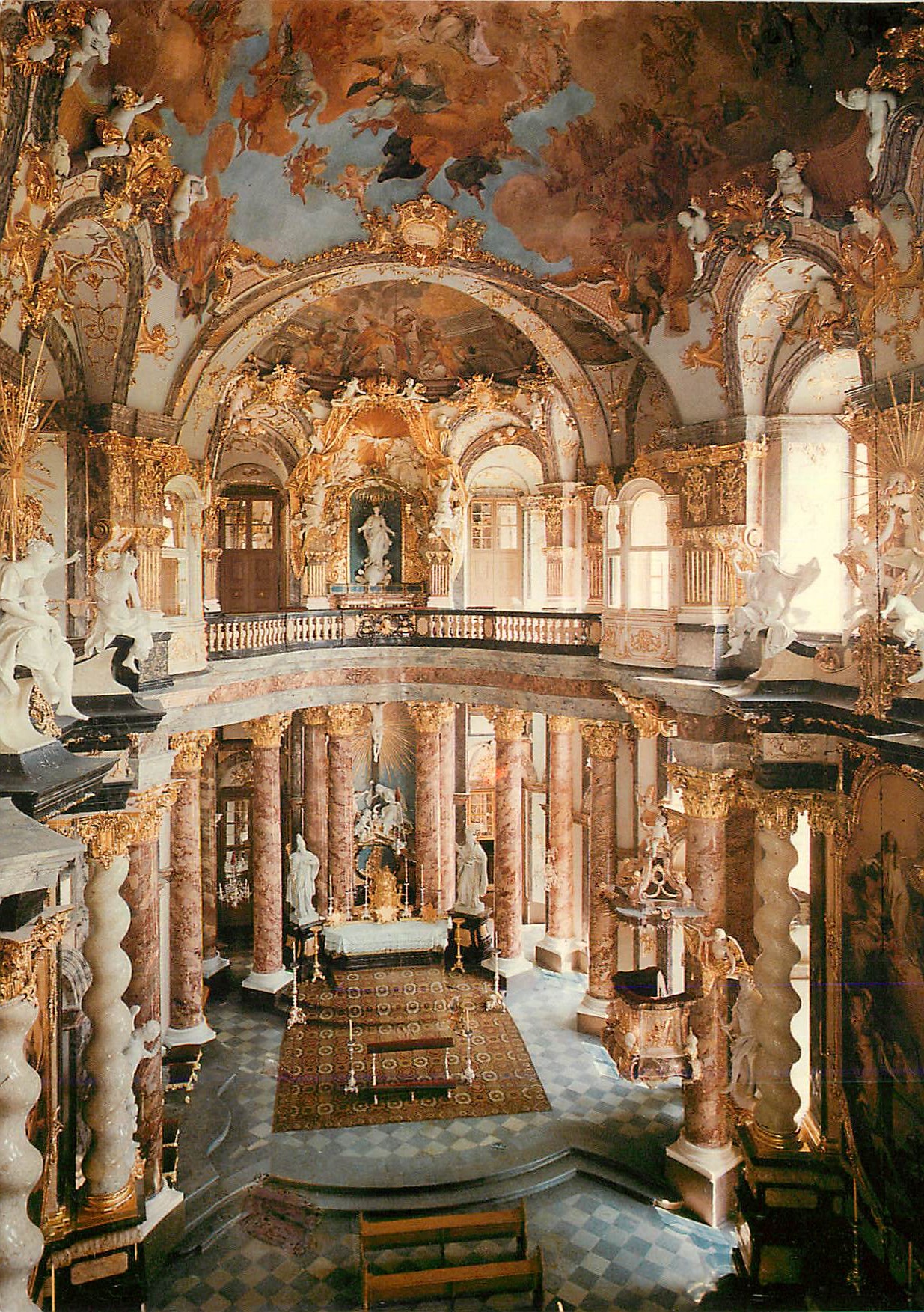 CPM Wursburg Rezidenz Hofkirche