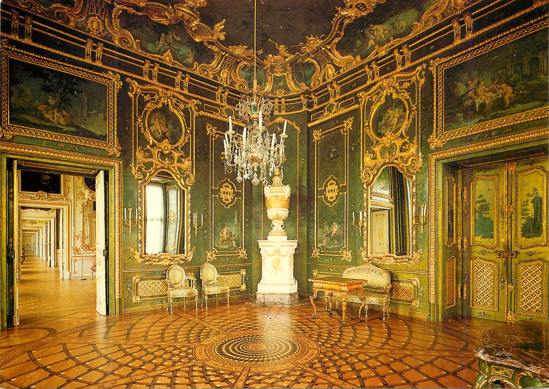 CPM Wursburg Residenz Grunlackiertes Zimmer