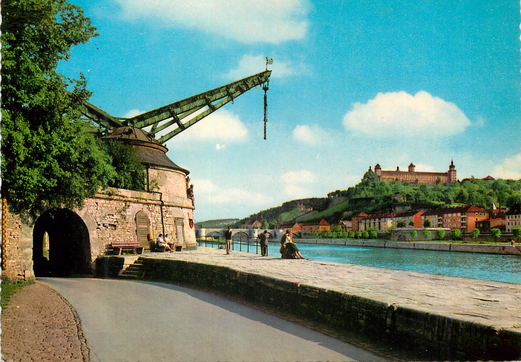 CPM Wursburg Alter Kranen Festung Marienberg