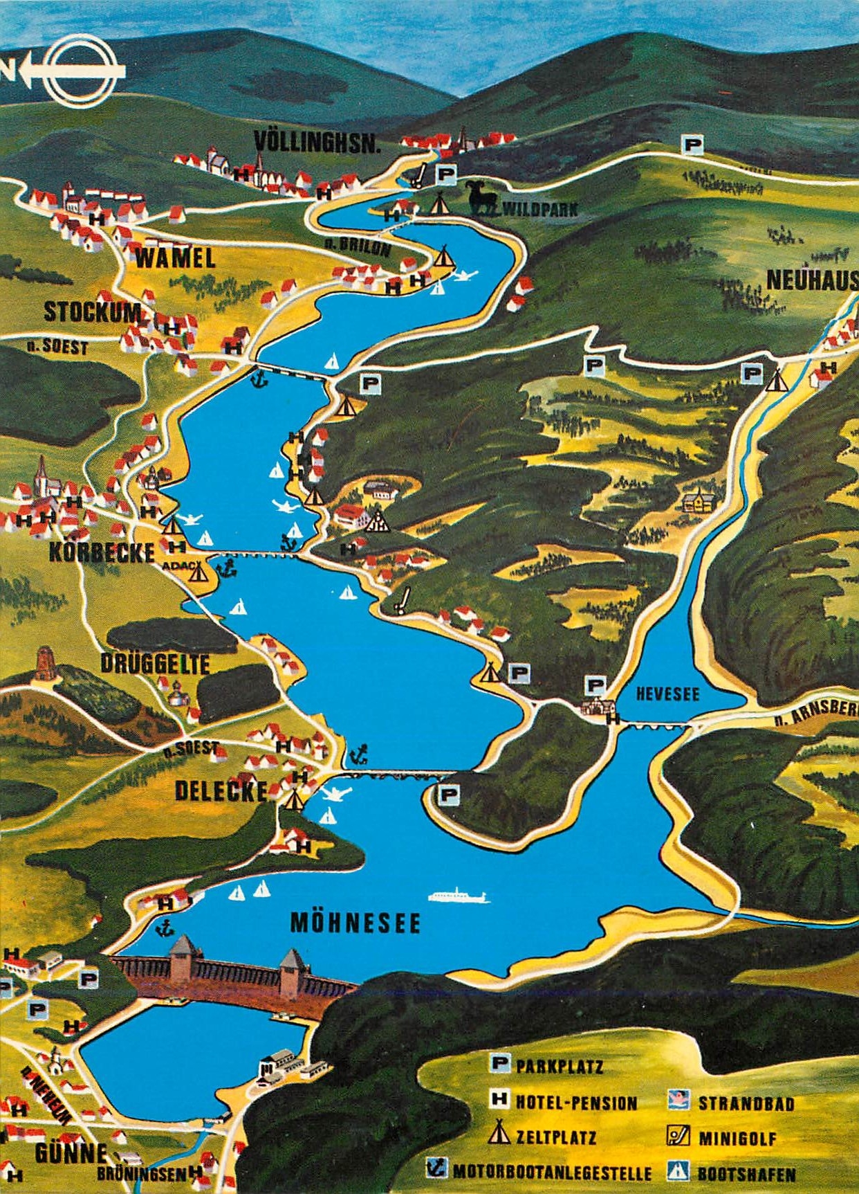 CPM Deutchland places Map