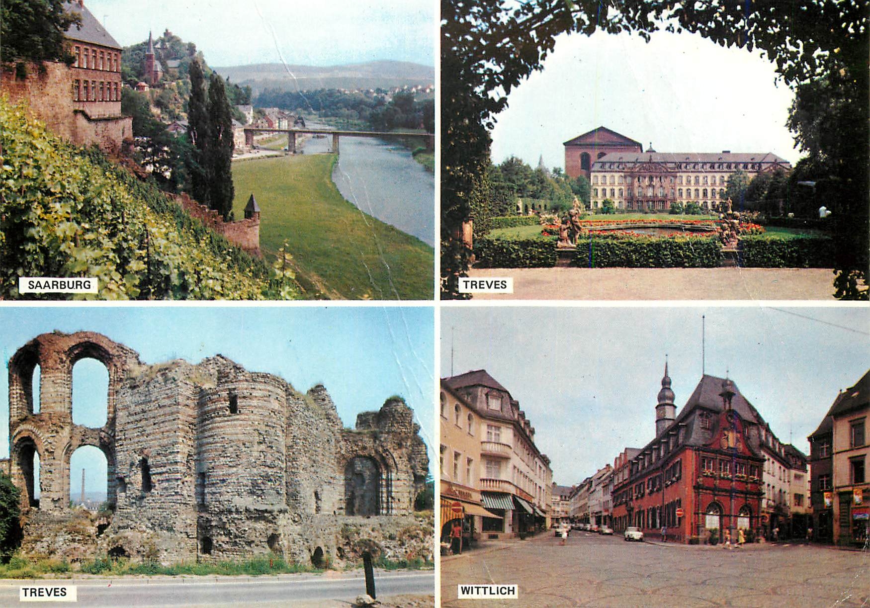 Saarburg, Treves, Treves, Wittlich — Kunstdruckverlag Pierron, Kleinblittersdorf
