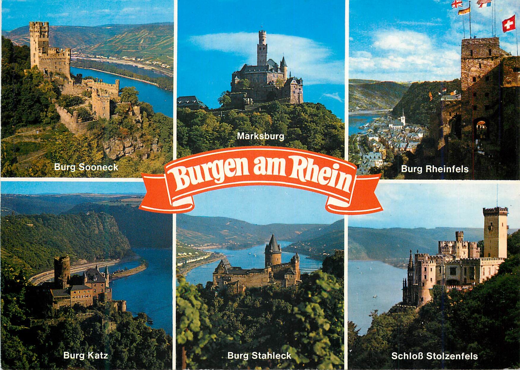 CPM Burgen am Rhein Bernkastel