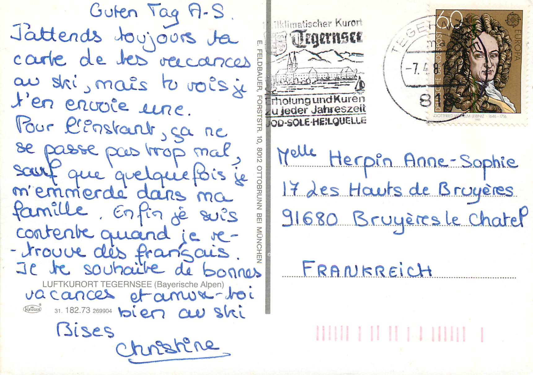 CPM Tegernsee — Rückseite