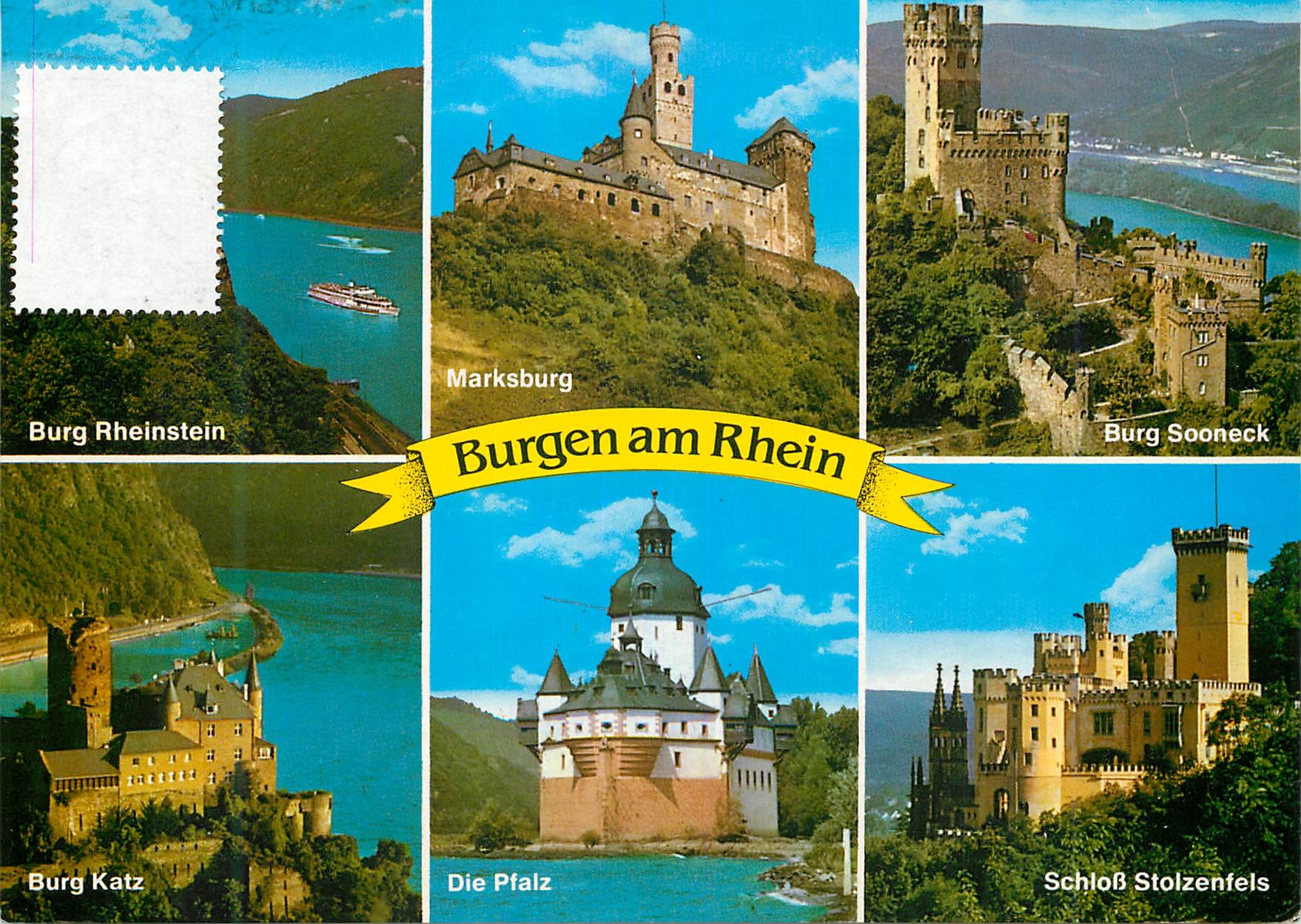 CPM Burgen am Rhein Bernkastel