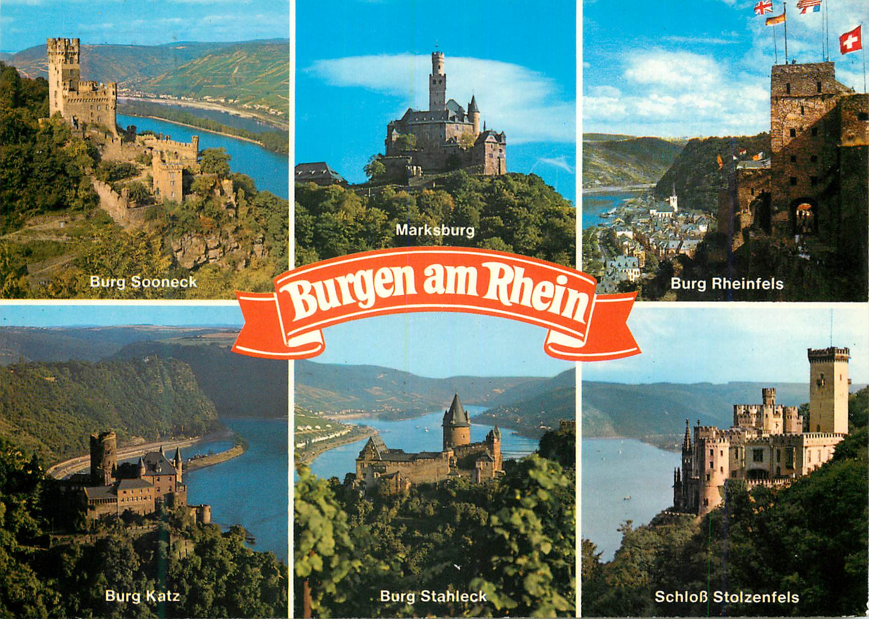 CPM Burgen am Rhein Bernkastel