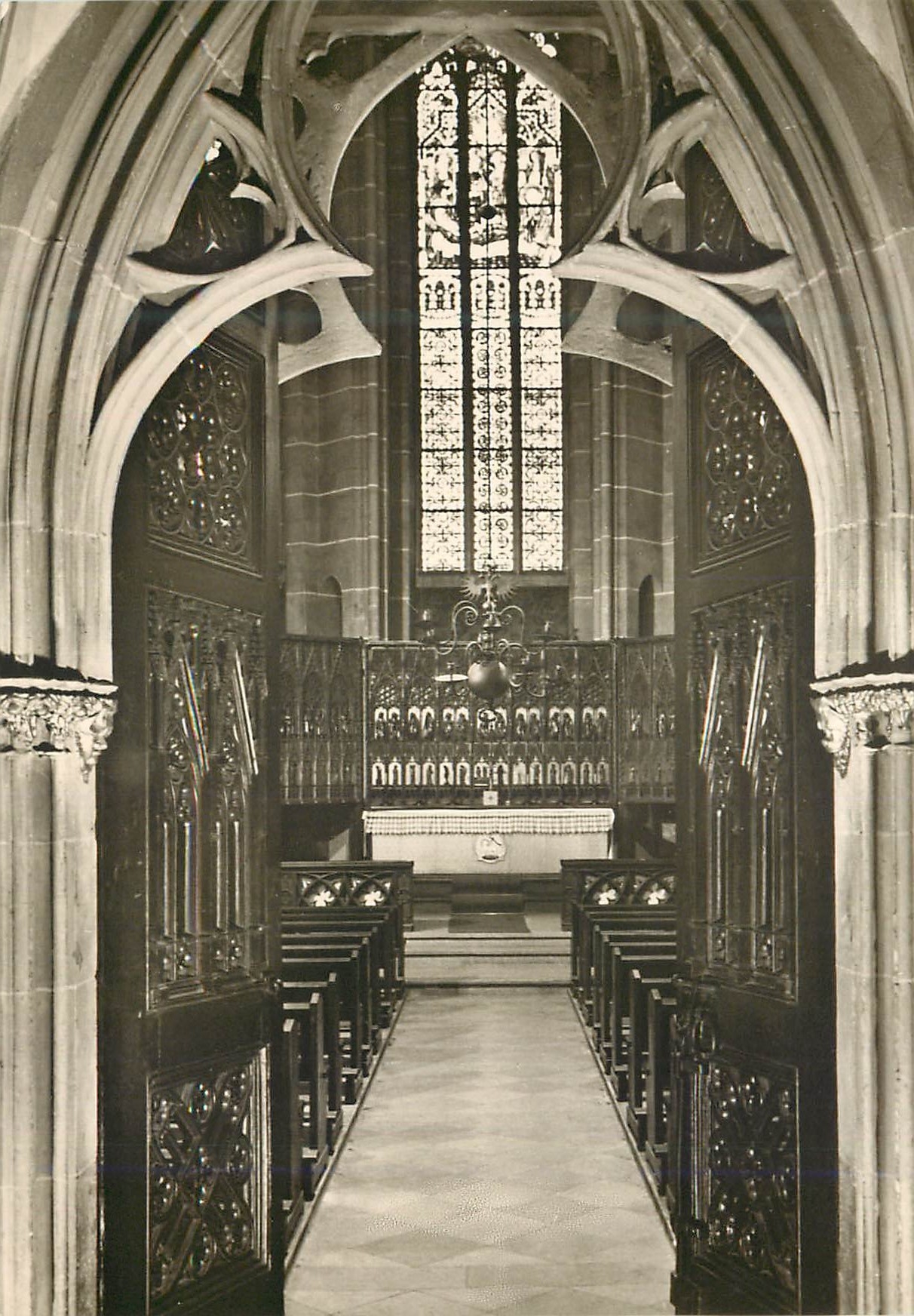 CPM Oberwesel Rhein Liebfrauenkirche Godlener Hochaltar