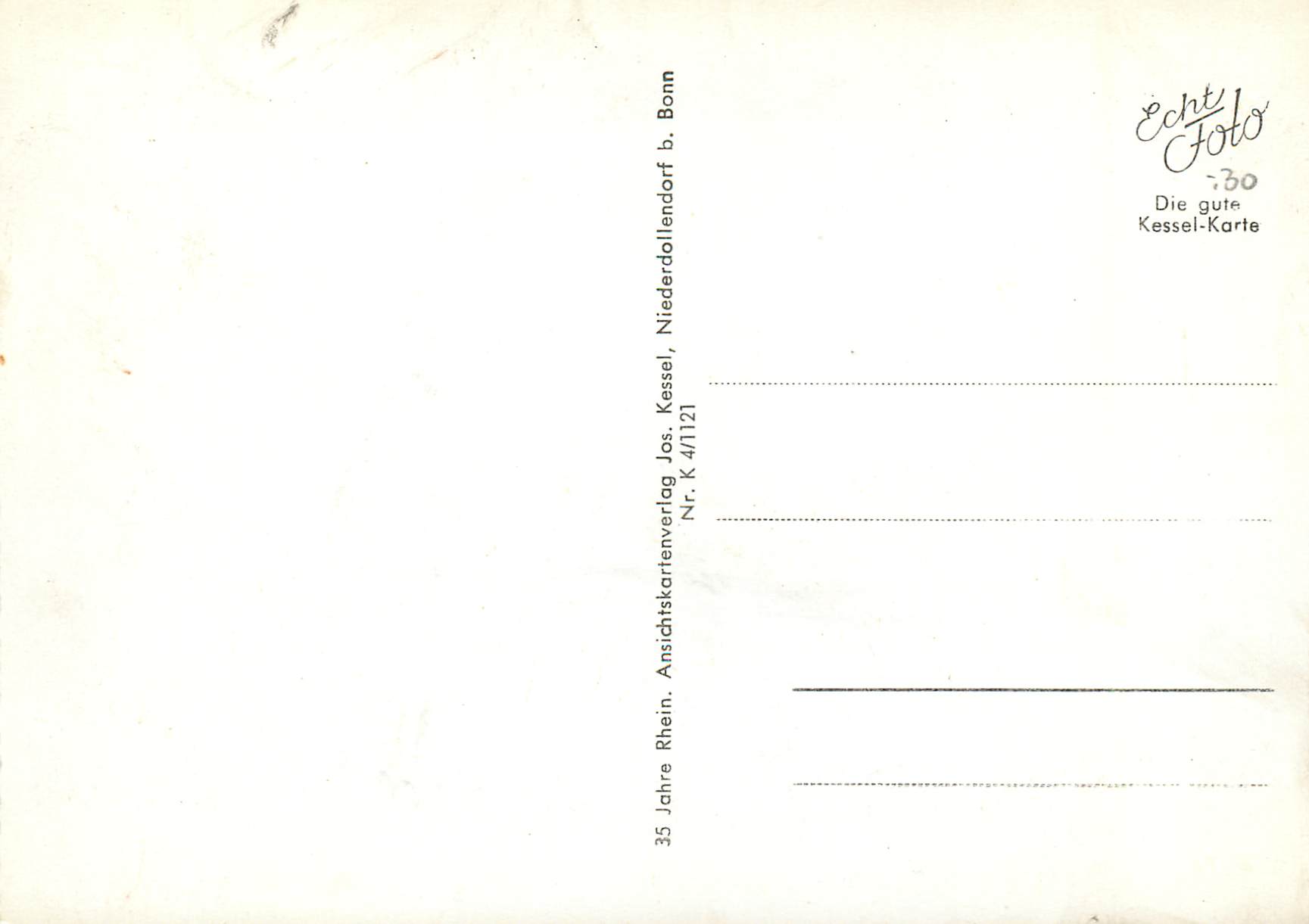 CPM Bundeshauptstadt Bonn — Verso