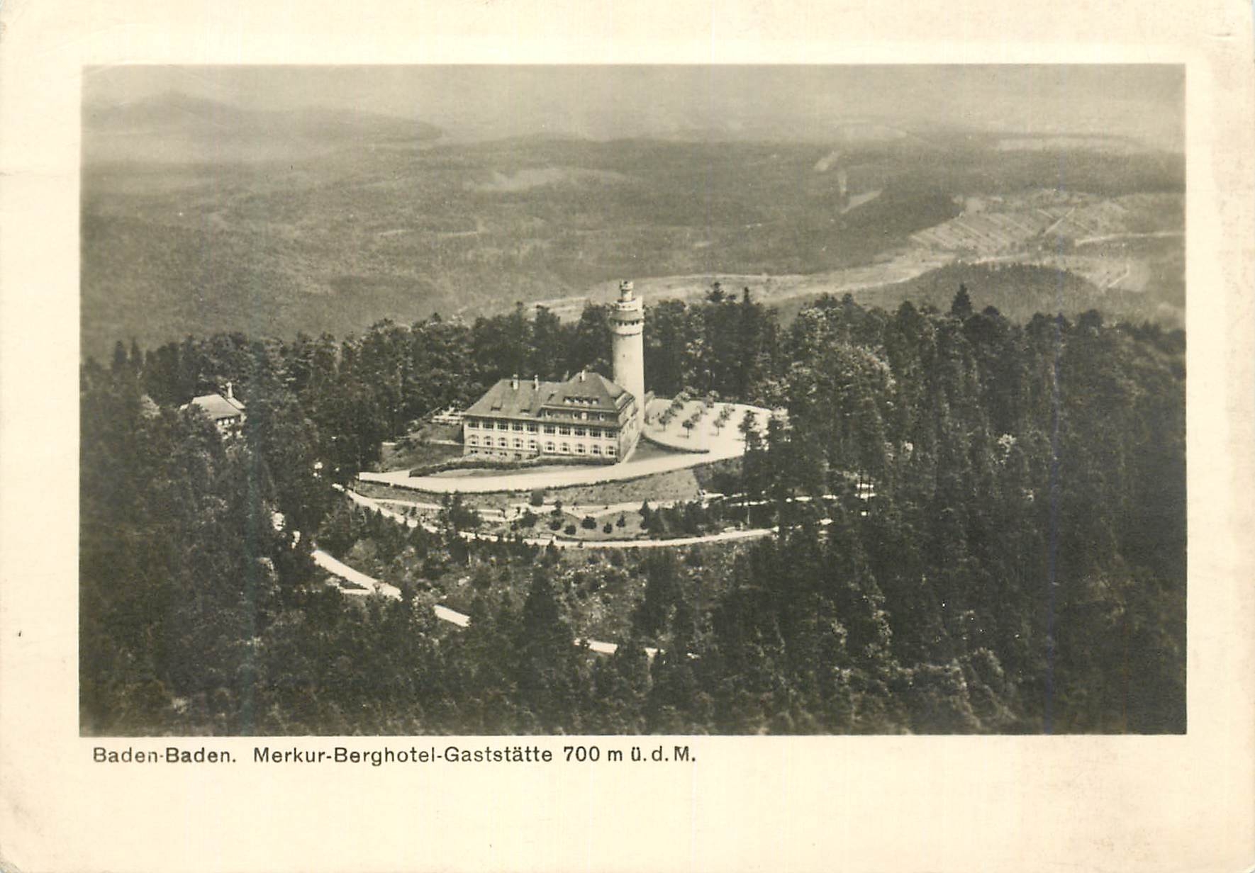 CPM Baden-Baden Merkur-Berghotel-Gaststatte