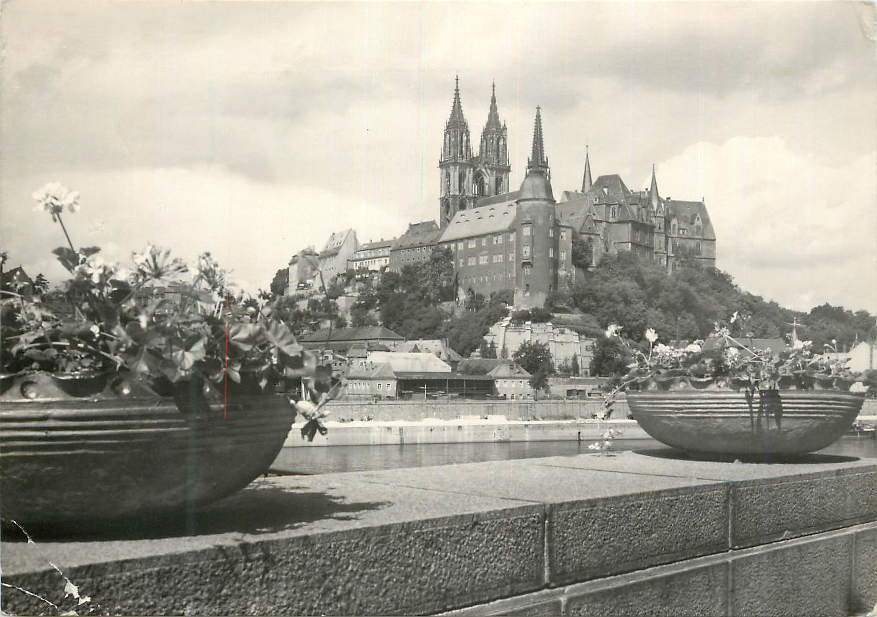 CPM Meissen Elbe Albrachtaburg und Dom