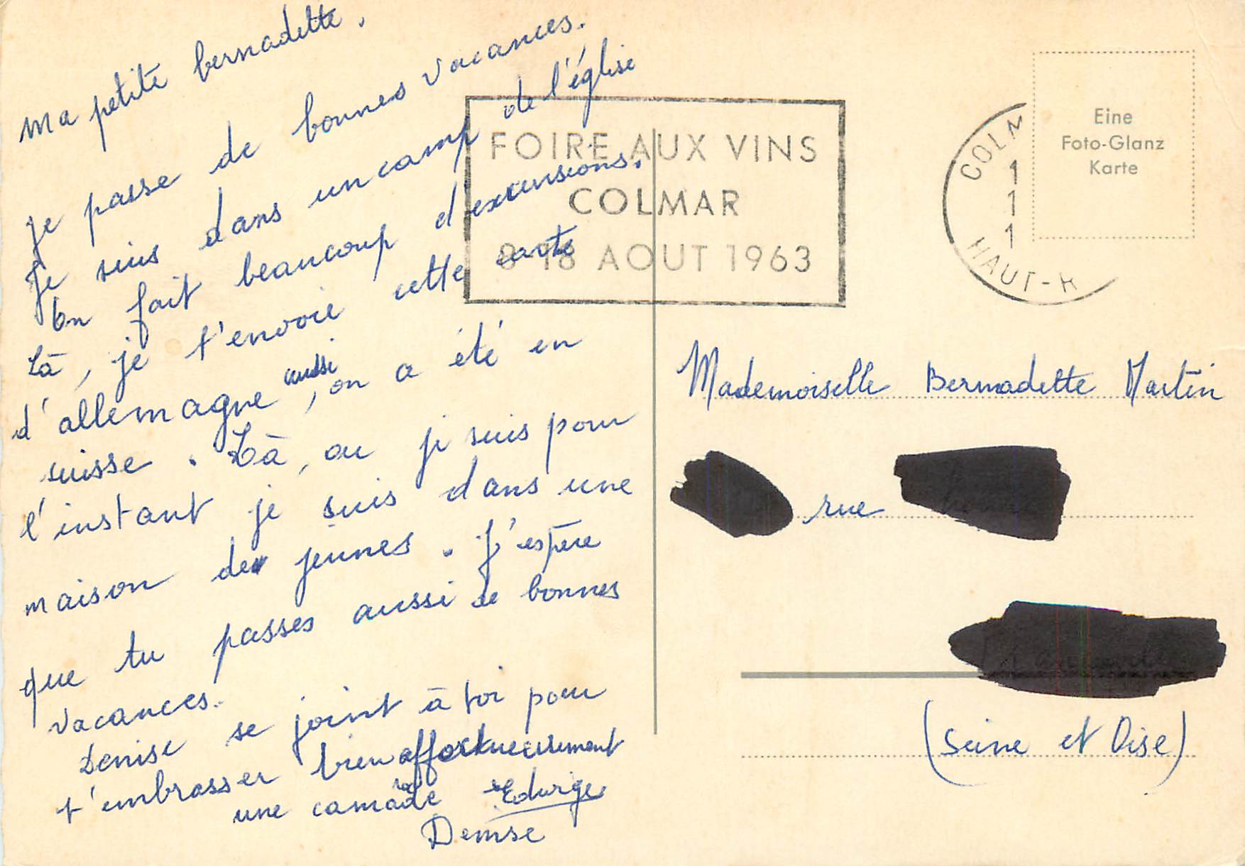 CPM Freiburg I Brisgau — Verso