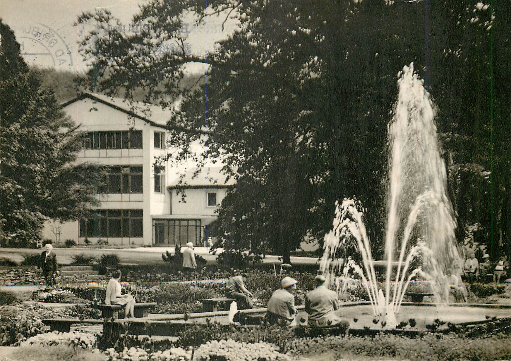 CPM Bad Driburg Kurpark mit Leuchtfontane