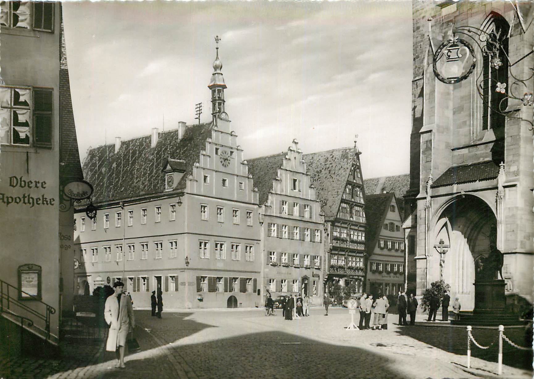 CPM Dinkelsbuhl die 1000 jahre Stadt Marktplatz