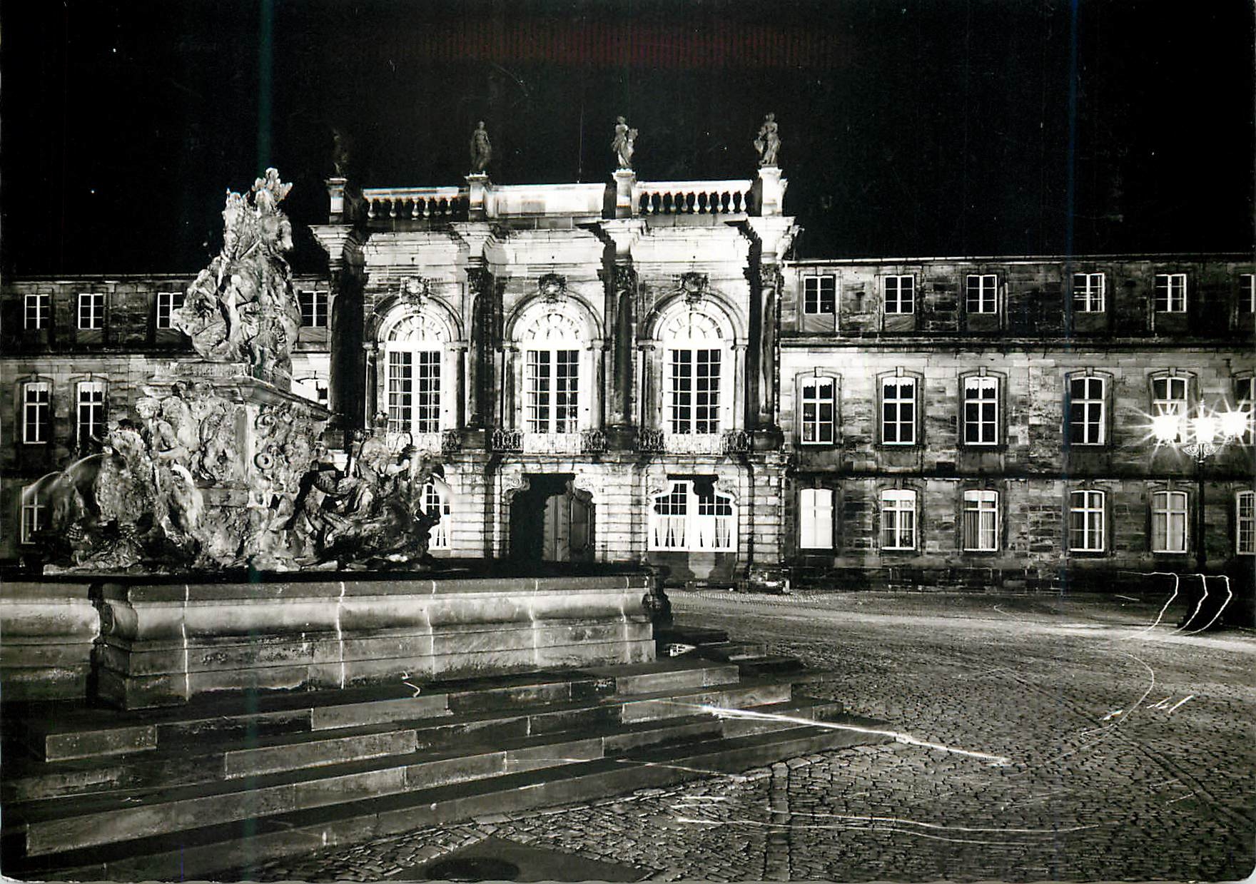 CPM Bayreuth Neues Schloss bei Nacht