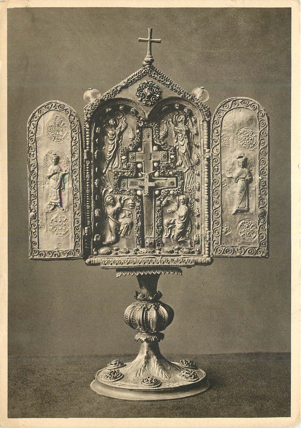 CPM Schatzkammer des Kolner Domes Byzantinisches Kreuzreliquiar