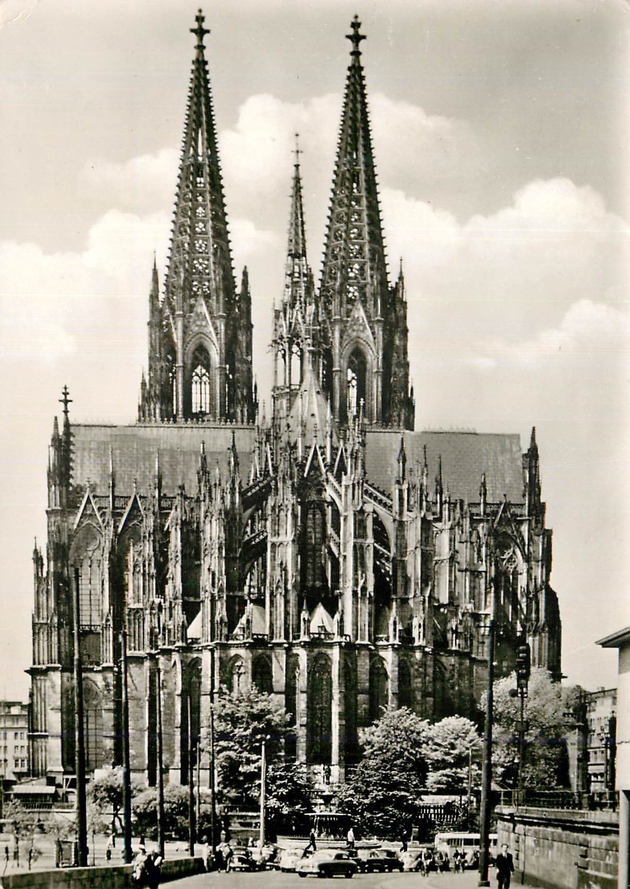 CPM Koln am Rhein Dom von Osten