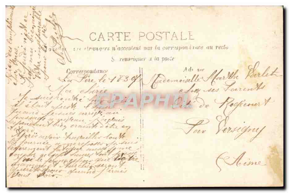 Couple en extérieur — scène romantique — P.J. 80 — Reverso