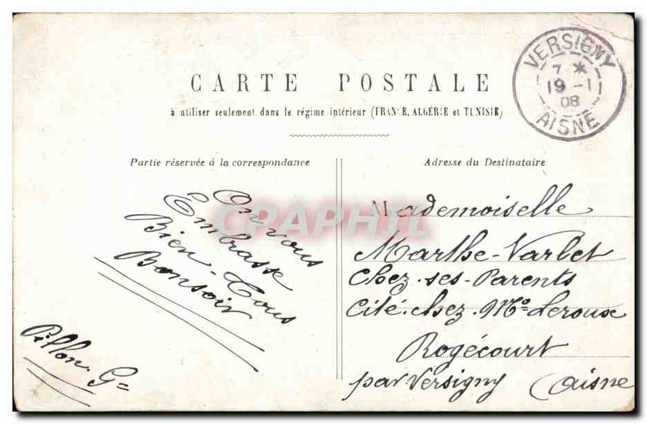 CPA Fantaisie Femme Mimi Pinson hirondelle colombe — Rückseite