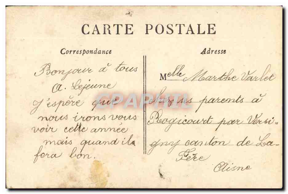 Le Baiser Conjugal — Baiser frivole et libertin que la femme attend du mari — éditeur LE DÉ, n°215 — Achterkant