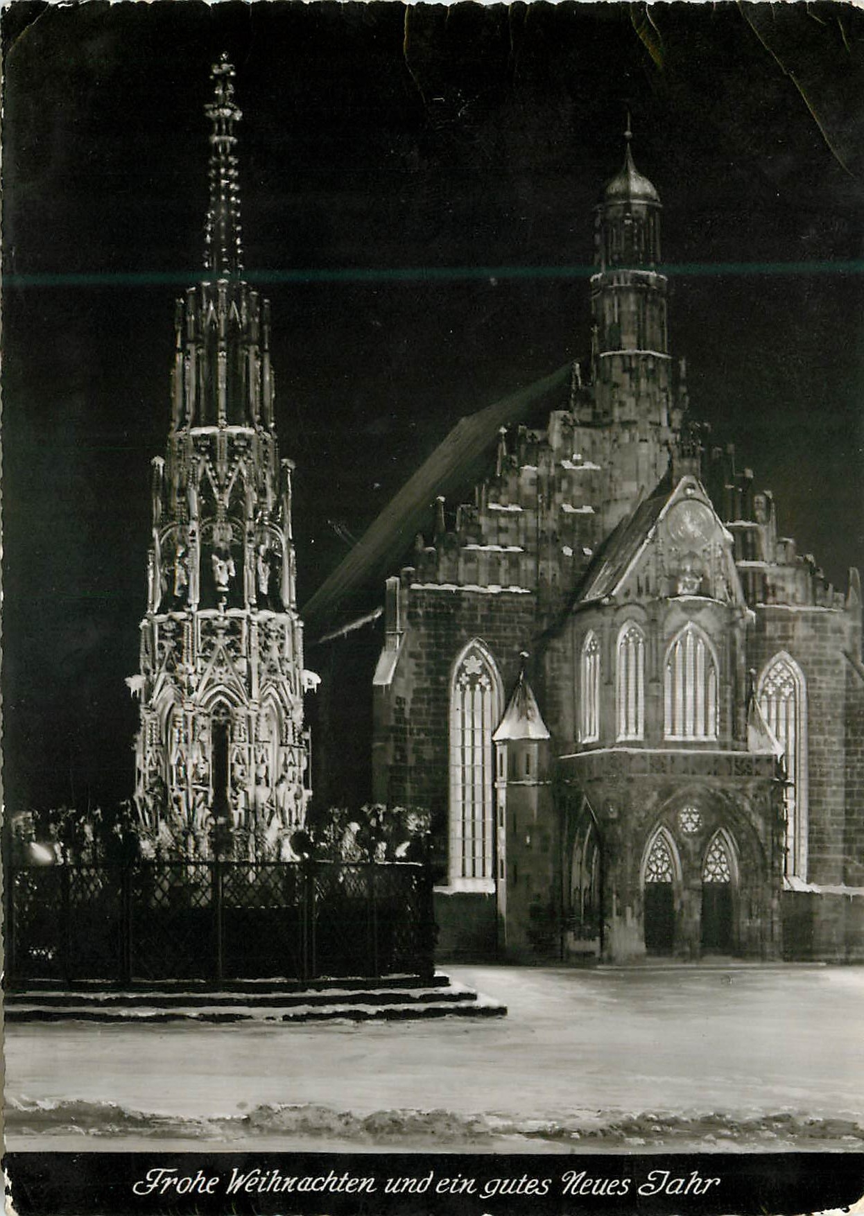 CPM Nurnberg Schoner Brunnen und Frauenkirche