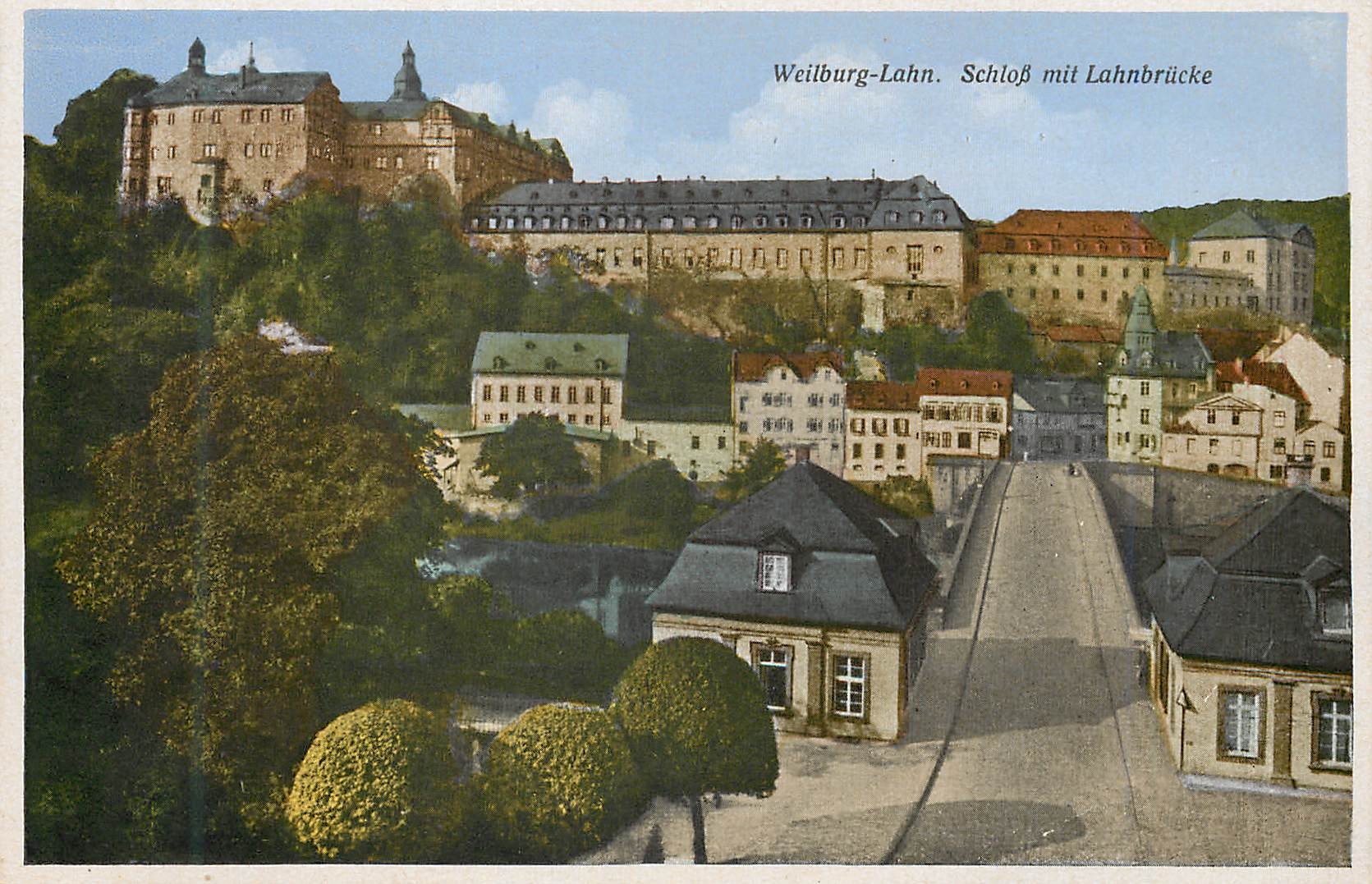 CPM Weilburg-Lahn Schloss mit LAhnbrucke