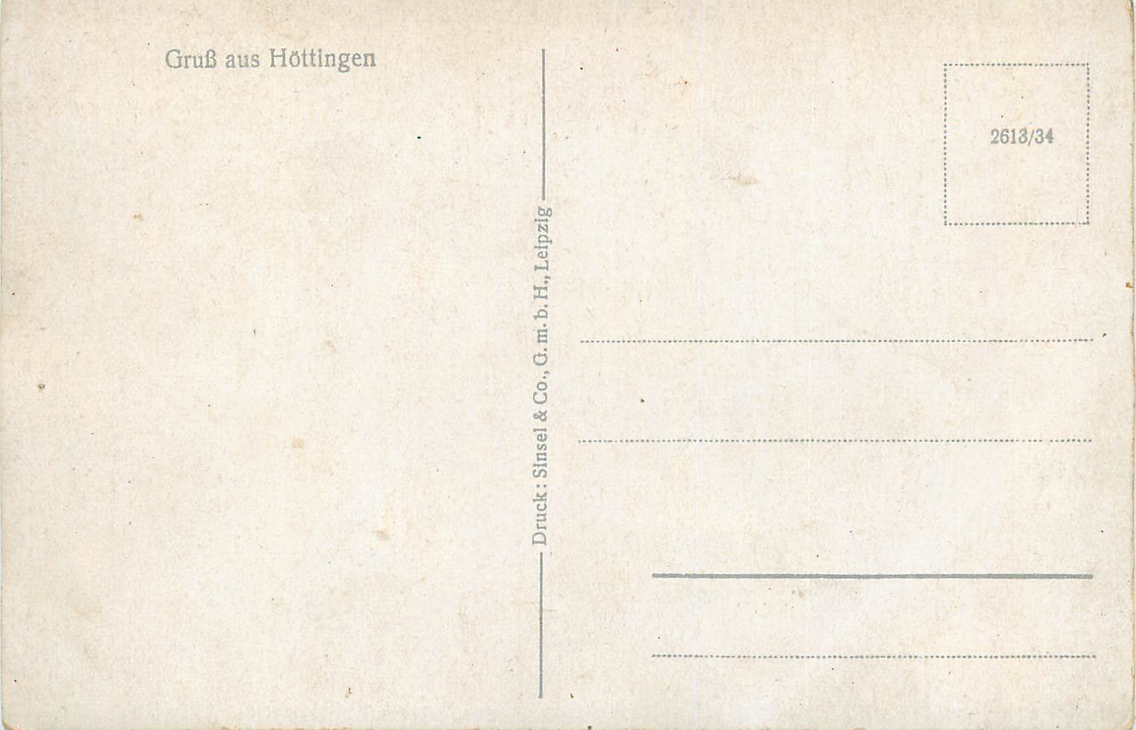 CPM Hottingen — Verso