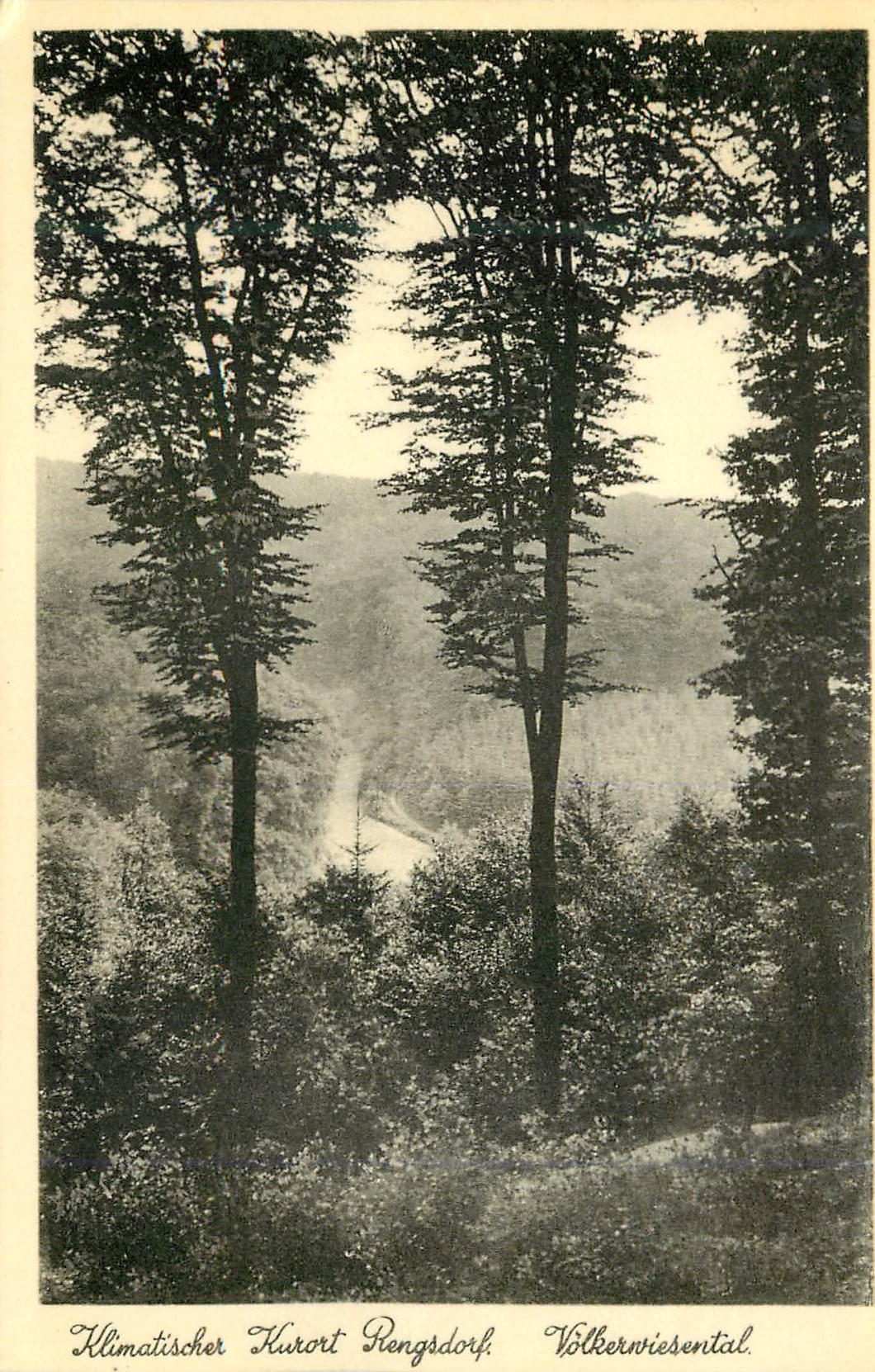 Pengsdorf — Volkernwiesental — éditeur inconnu, n° de série non visible
