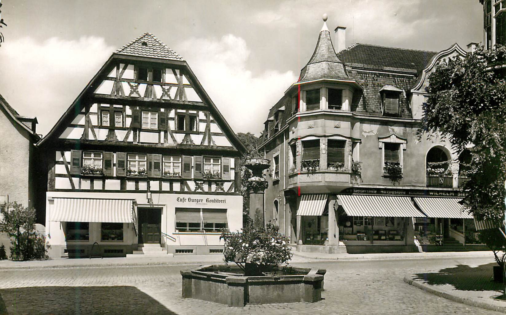 Zell am Harmersbach — Place du Brunn — éditeur Franz Bednert, Zeha 14