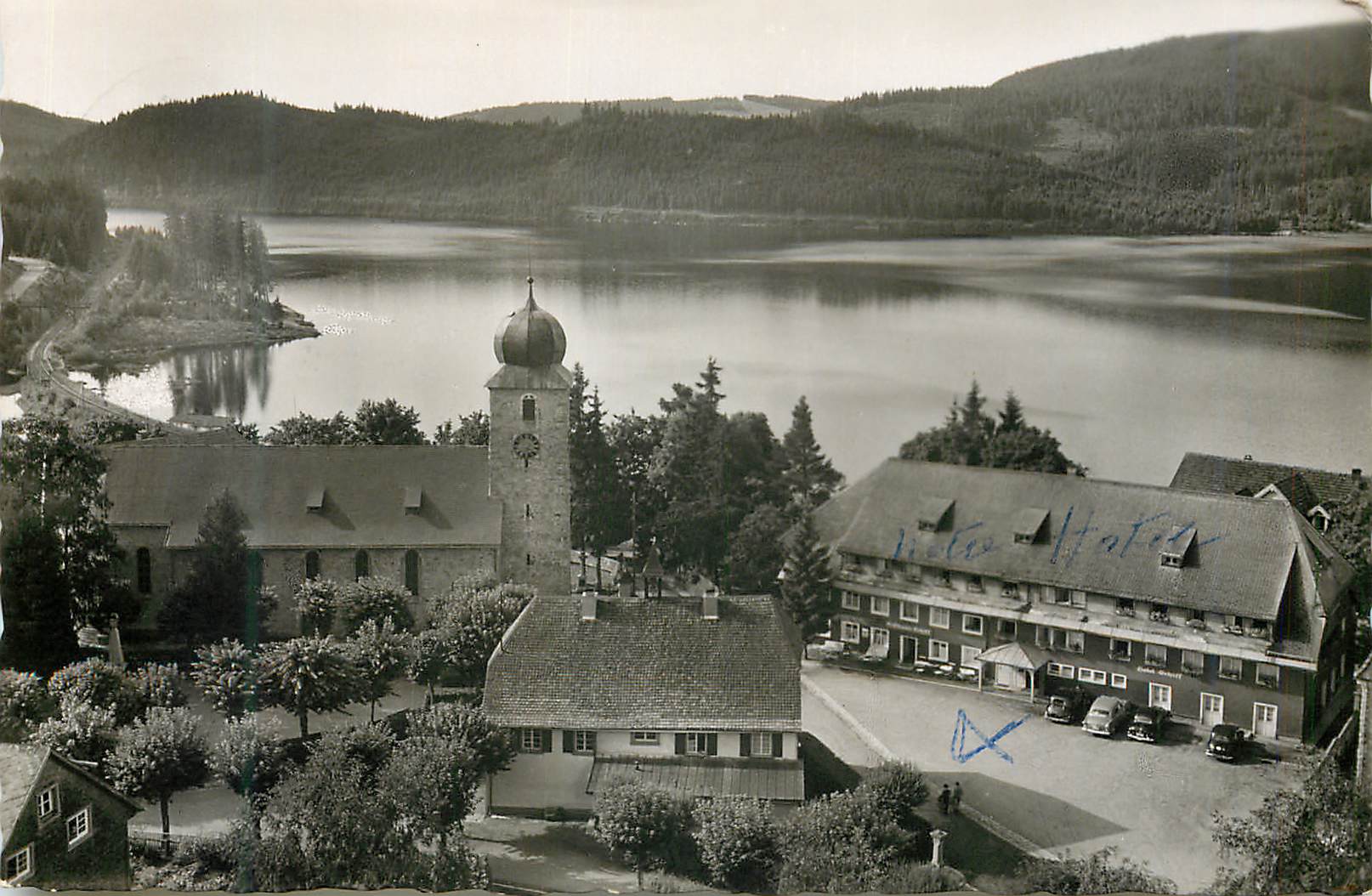CPM View of Schluchsee I sudl. Hochschwarzwald