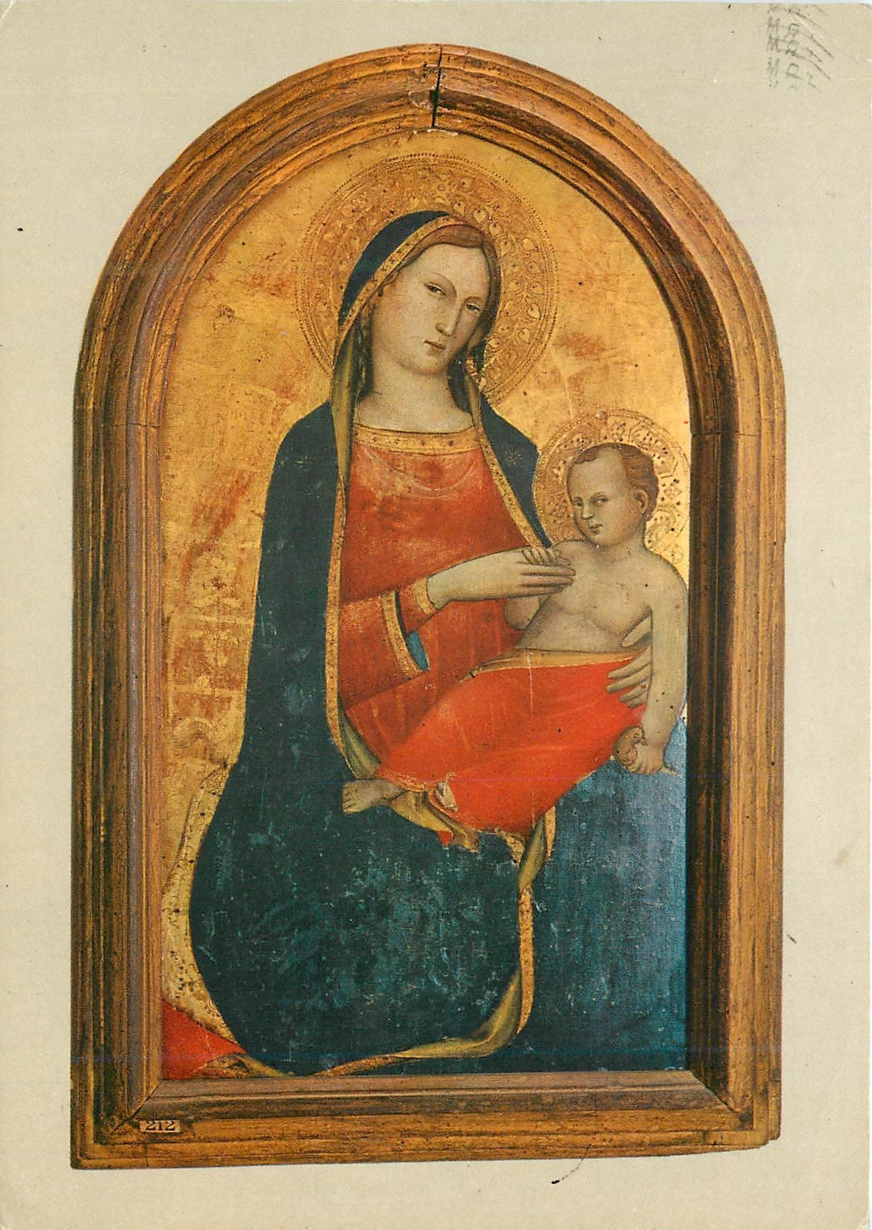 CPM Chianciano Terme-Madonna col Bambino-Sala D'Arte Antica