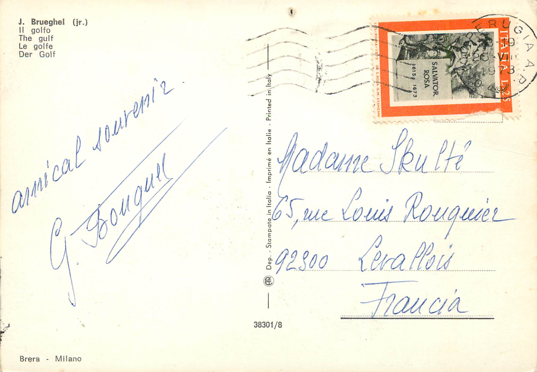 CPM Brueghel - Il Golfo — Back