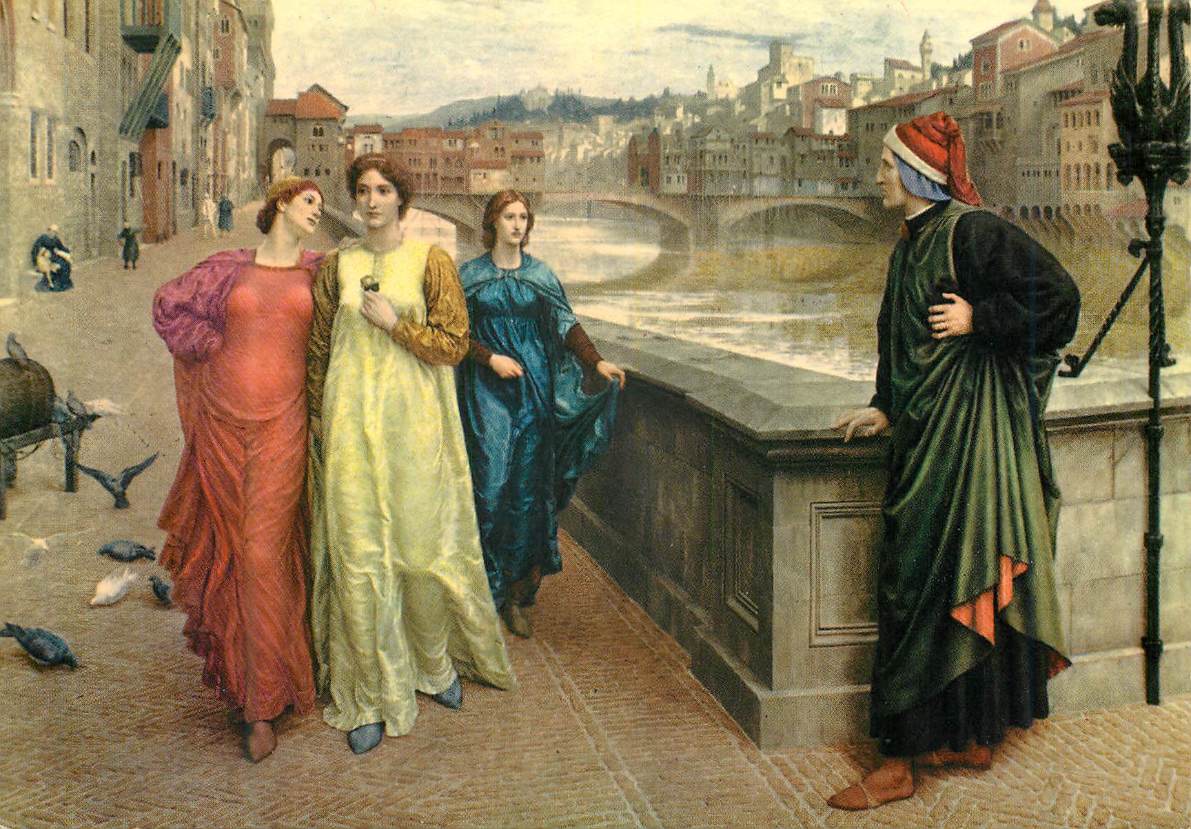 CPM Firenze - Incontro di Dante con Beatrice