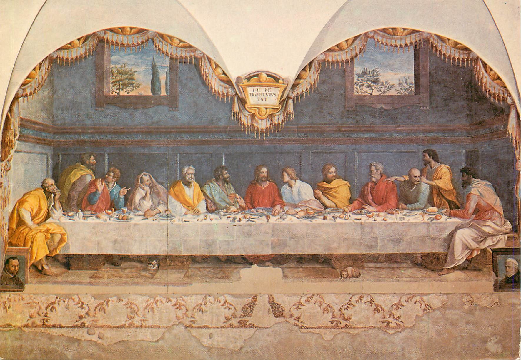 CPM Firenze-Basilica di Santa Maria del Carmine - Ultima Cena