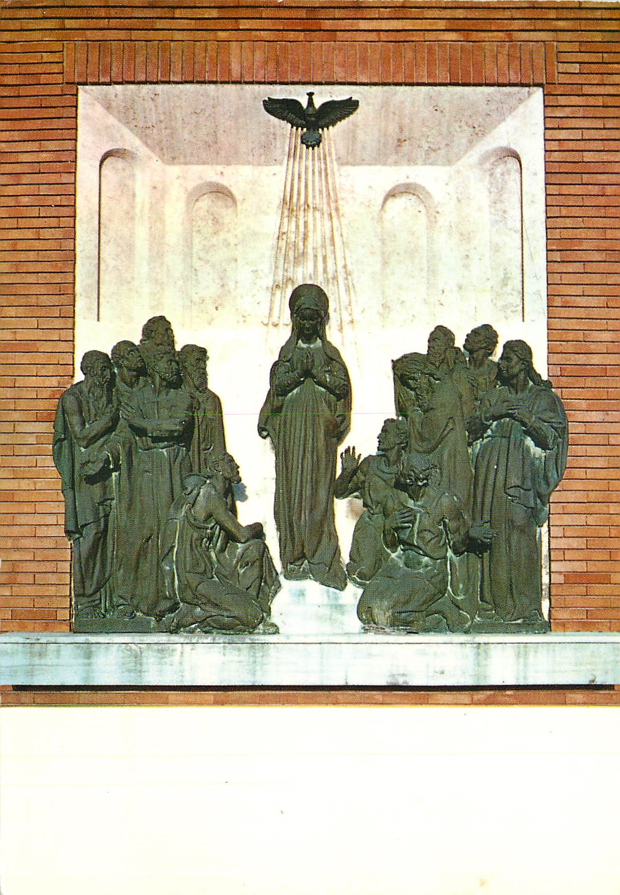 CPM Nostra signoria del Cenacolo - Piazza Madonna del Cenacolo monument