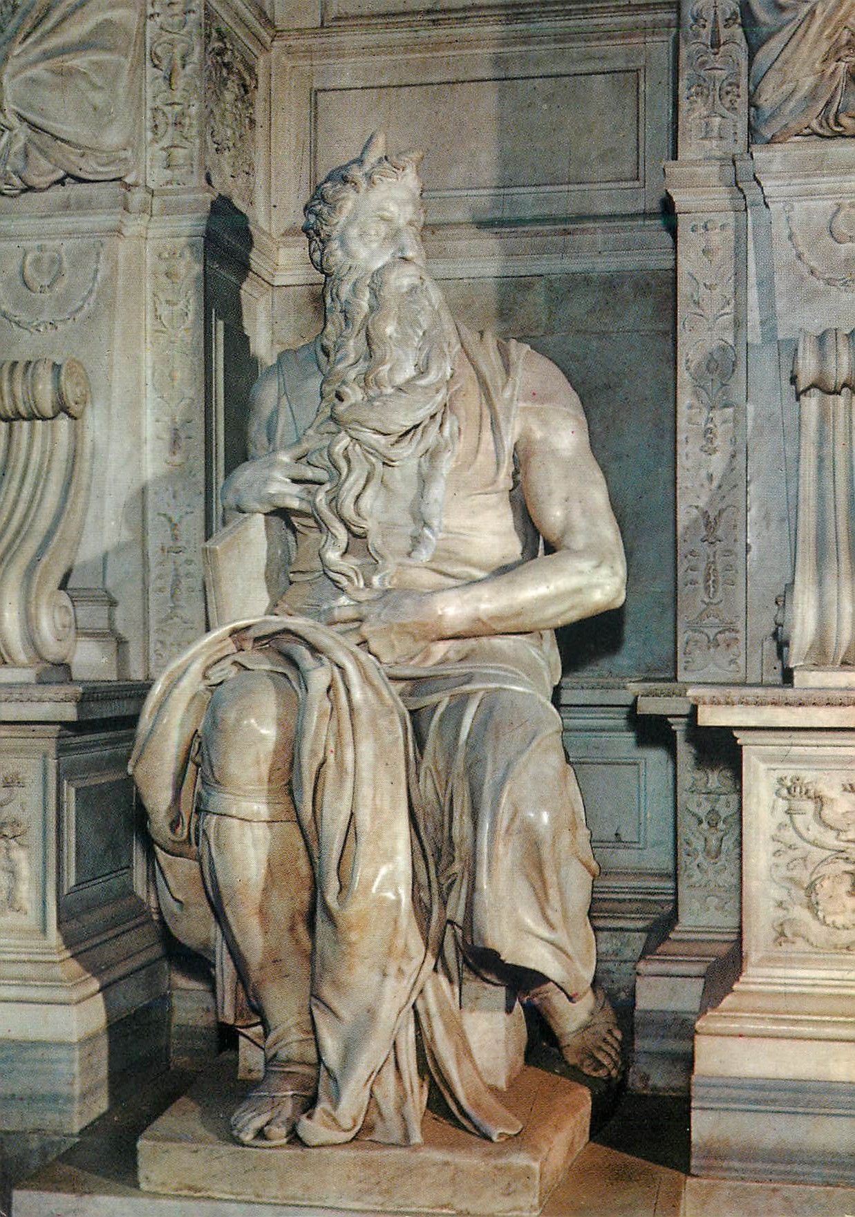 CPM Roma Chiesa S. Pietro in Vincoli - Il Mose monument
