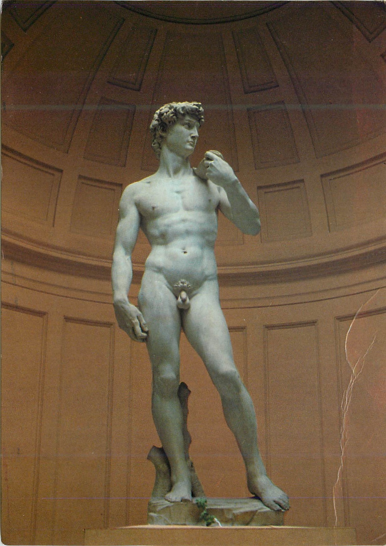 CPM Firenze Galleria dell'Accademia - Il David monument di Michelangelo